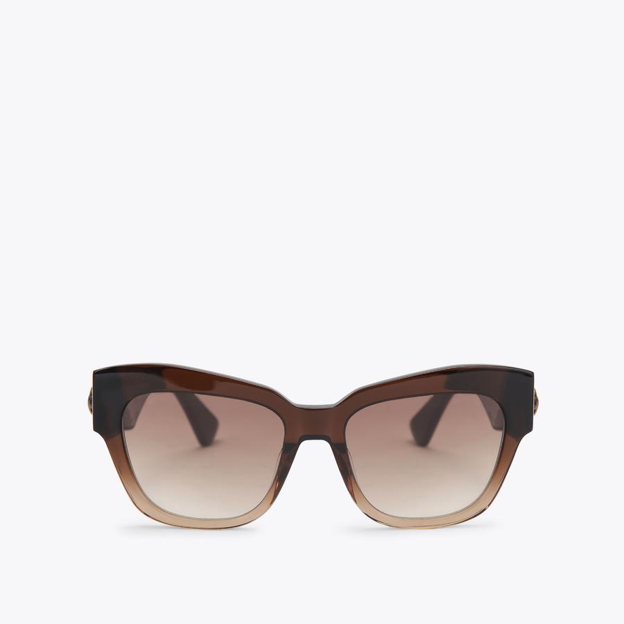 Brown Butterfly Kensington Sunglasses | Kurt Geiger
