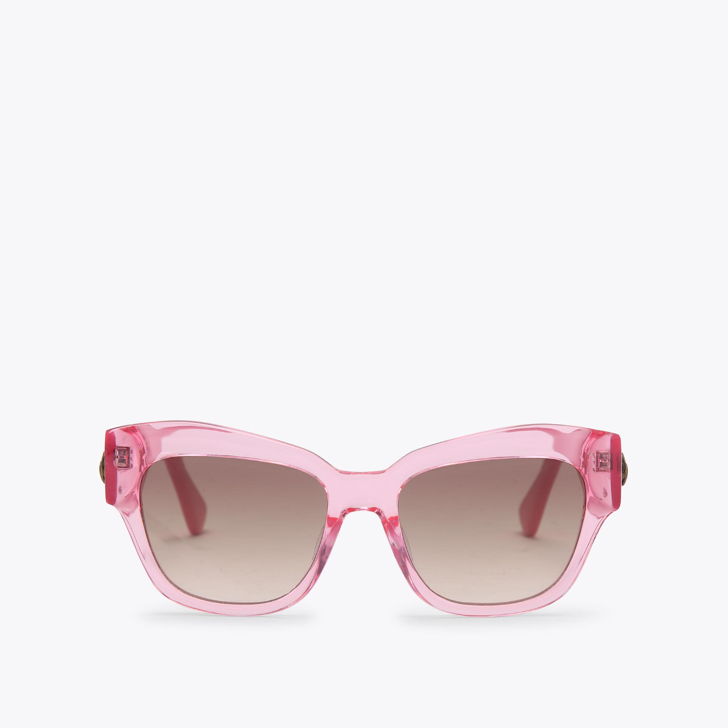 ?Kurt Geiger ✨ Sunglasses ? Shoreditch Rectangle Black Sunglasses | Kurt Geiger main image 3