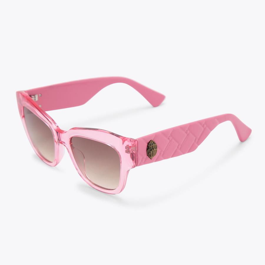 Pink Kensington Butterfly Sunglasses | Kurt Geiger