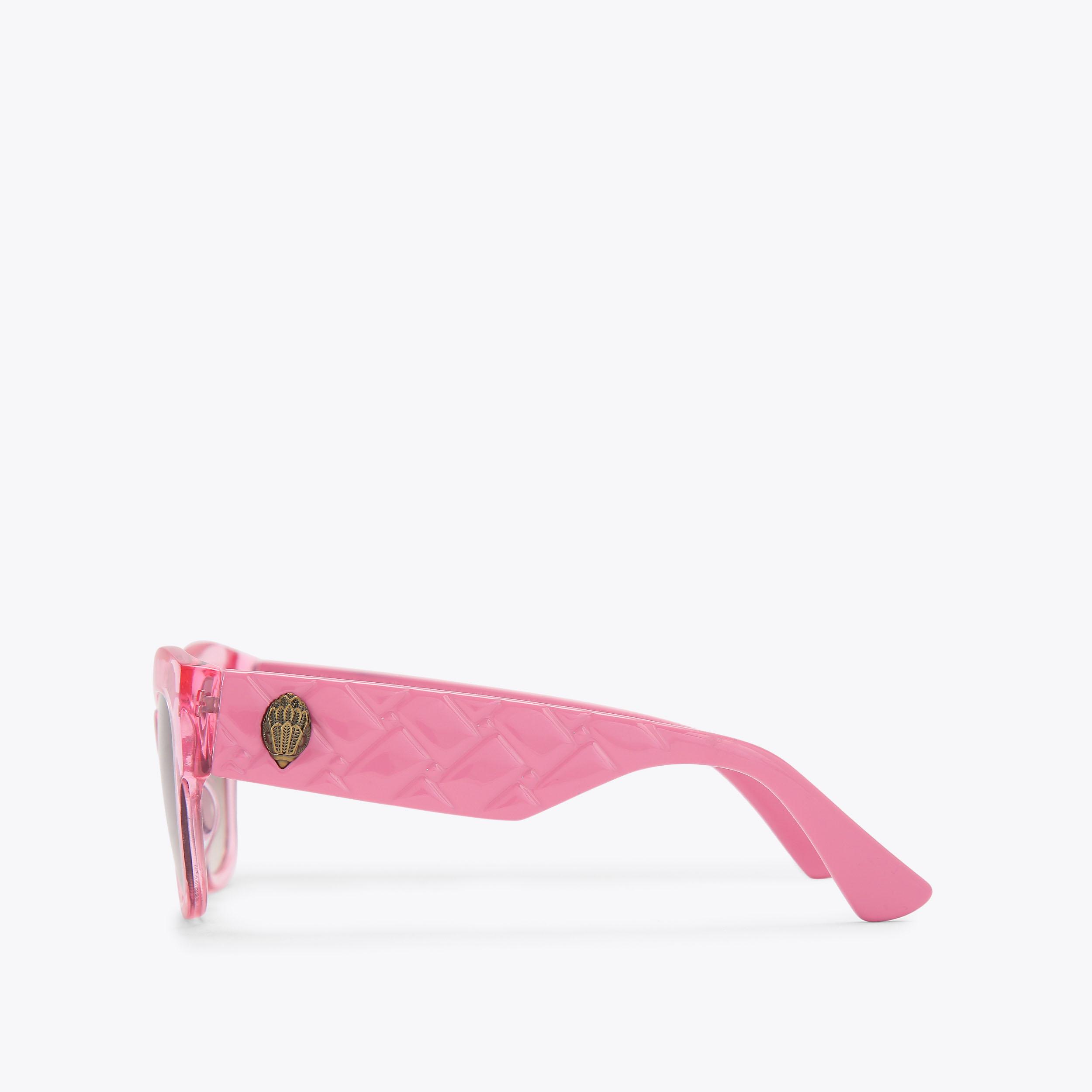 KENSINGTON SM BUTTERFLY Pink Sunglasses by KURT GEIGER LONDON
