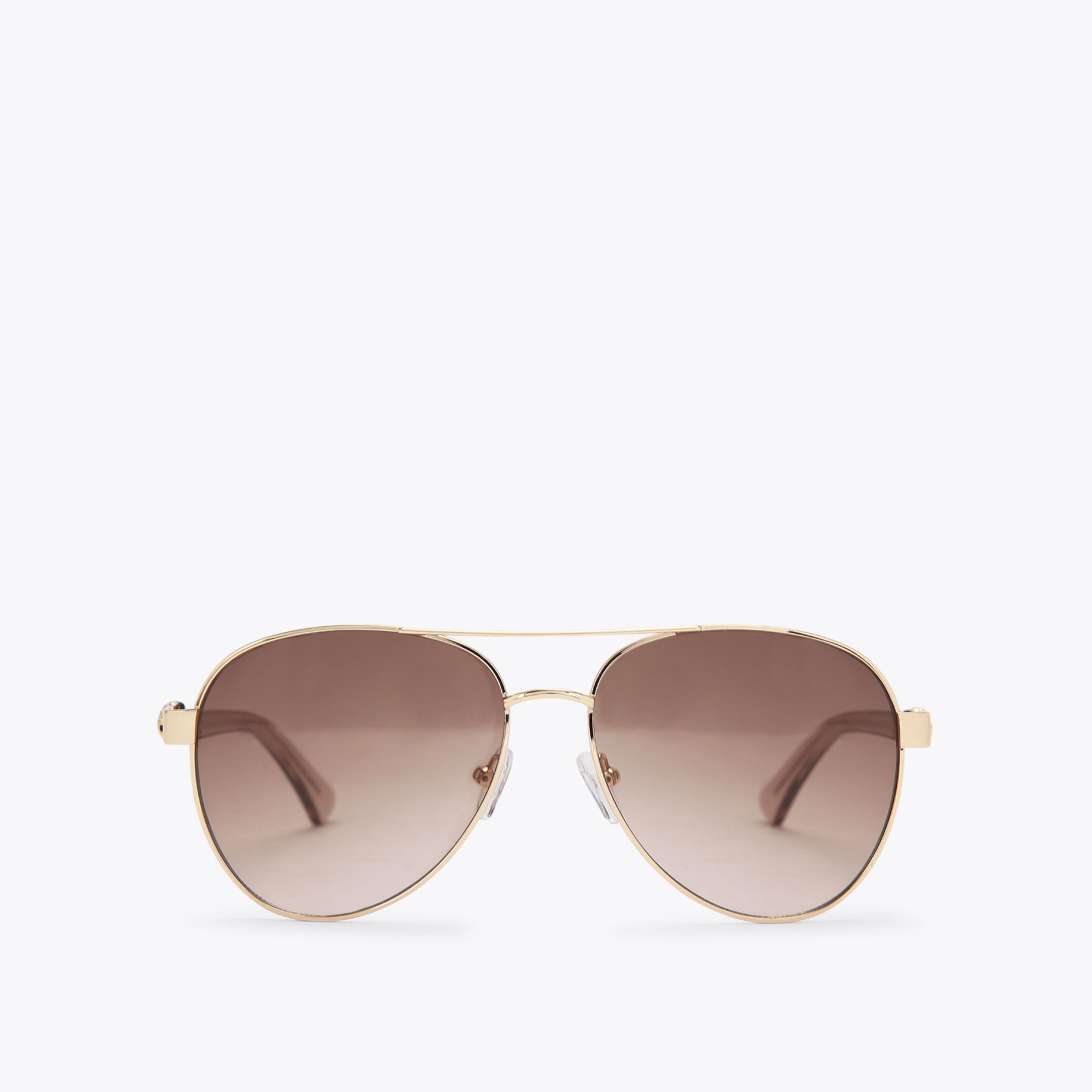 Regent Aviator Gold Sunglasses | Aviator Sunglasses | Kurt  display picture 1