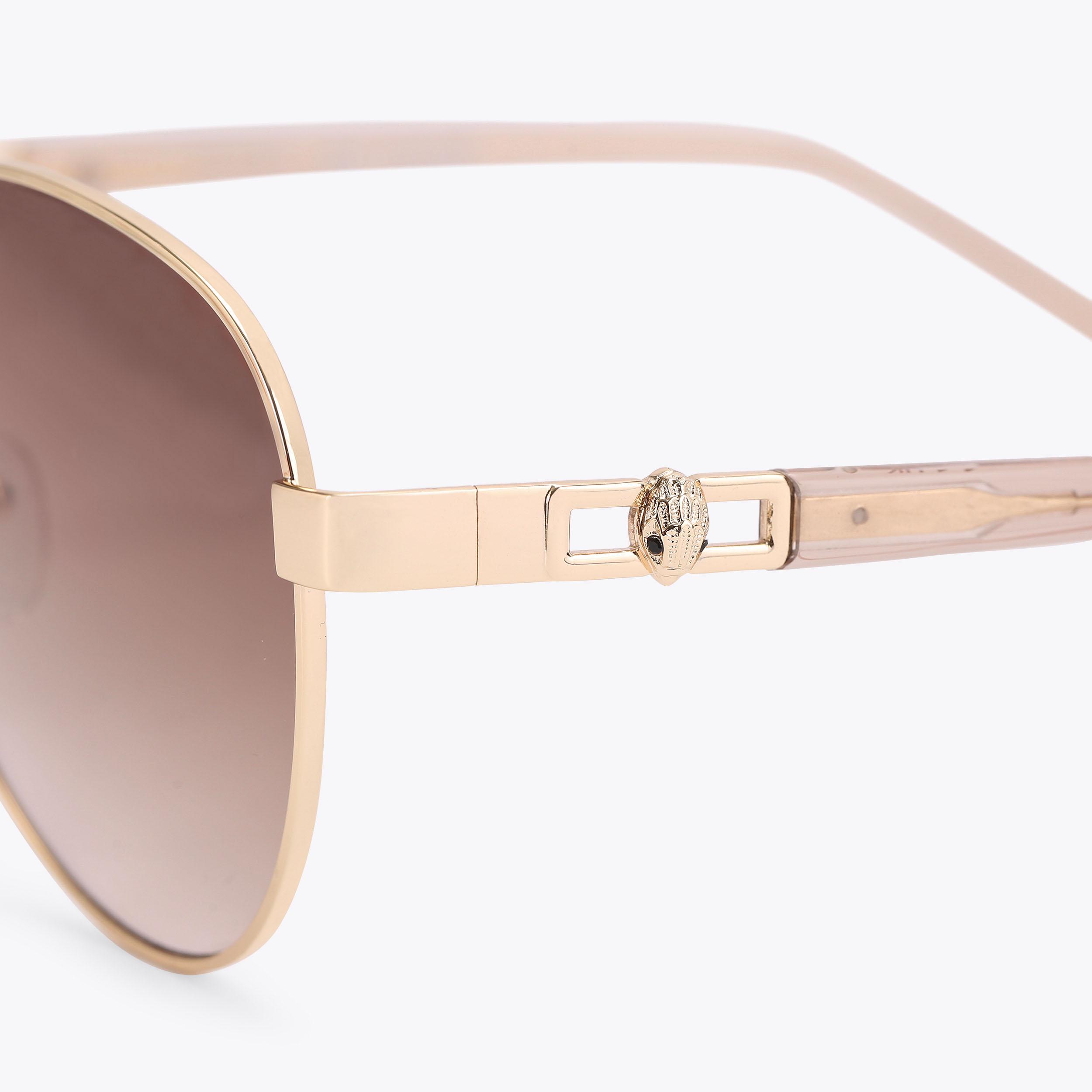 Regent Aviator Gold Sunglasses | Aviator Sunglasses | Kurt  display picture 2