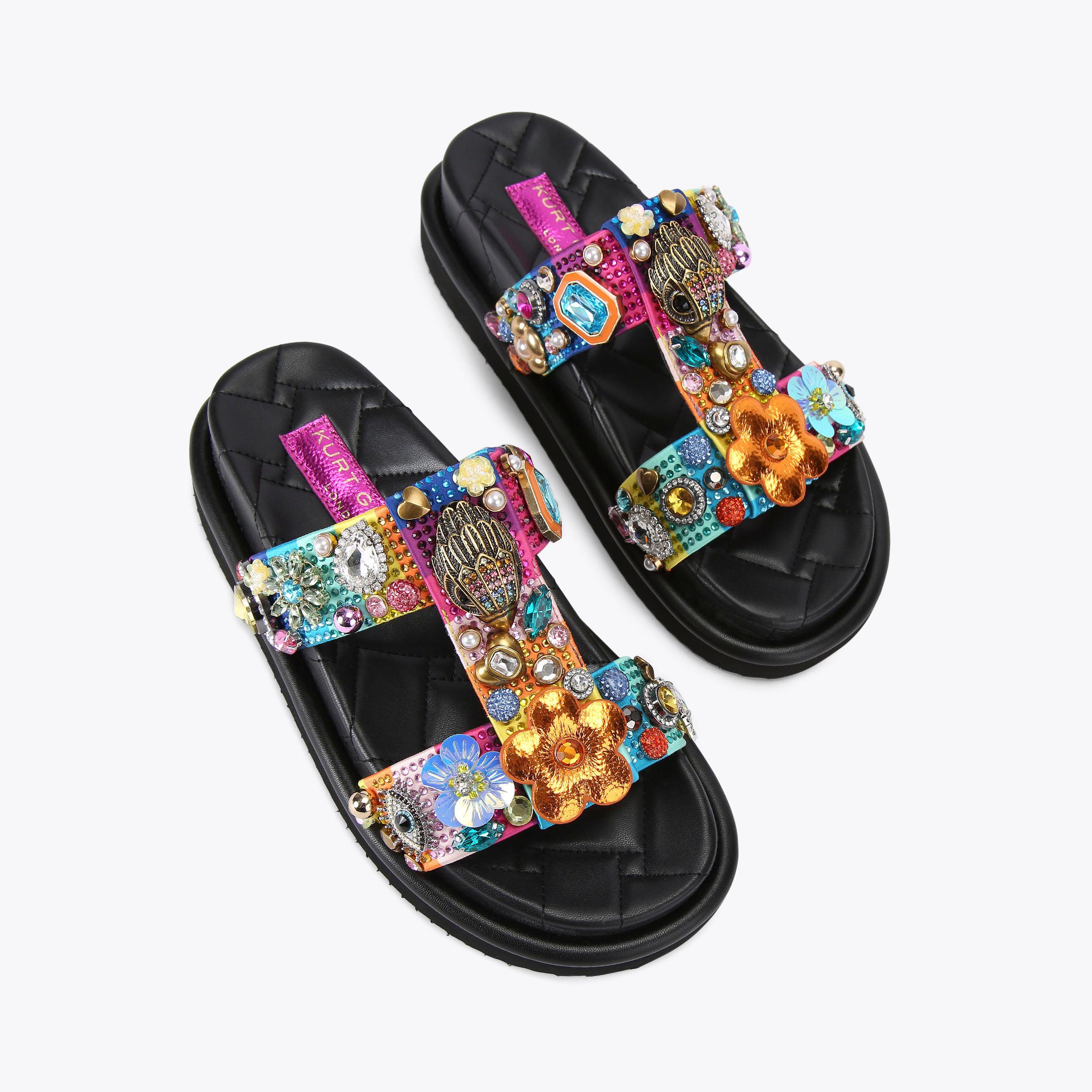 ORSON TUTTI FRUTTI Embellished Slip On Sandal by KURT GEIGER