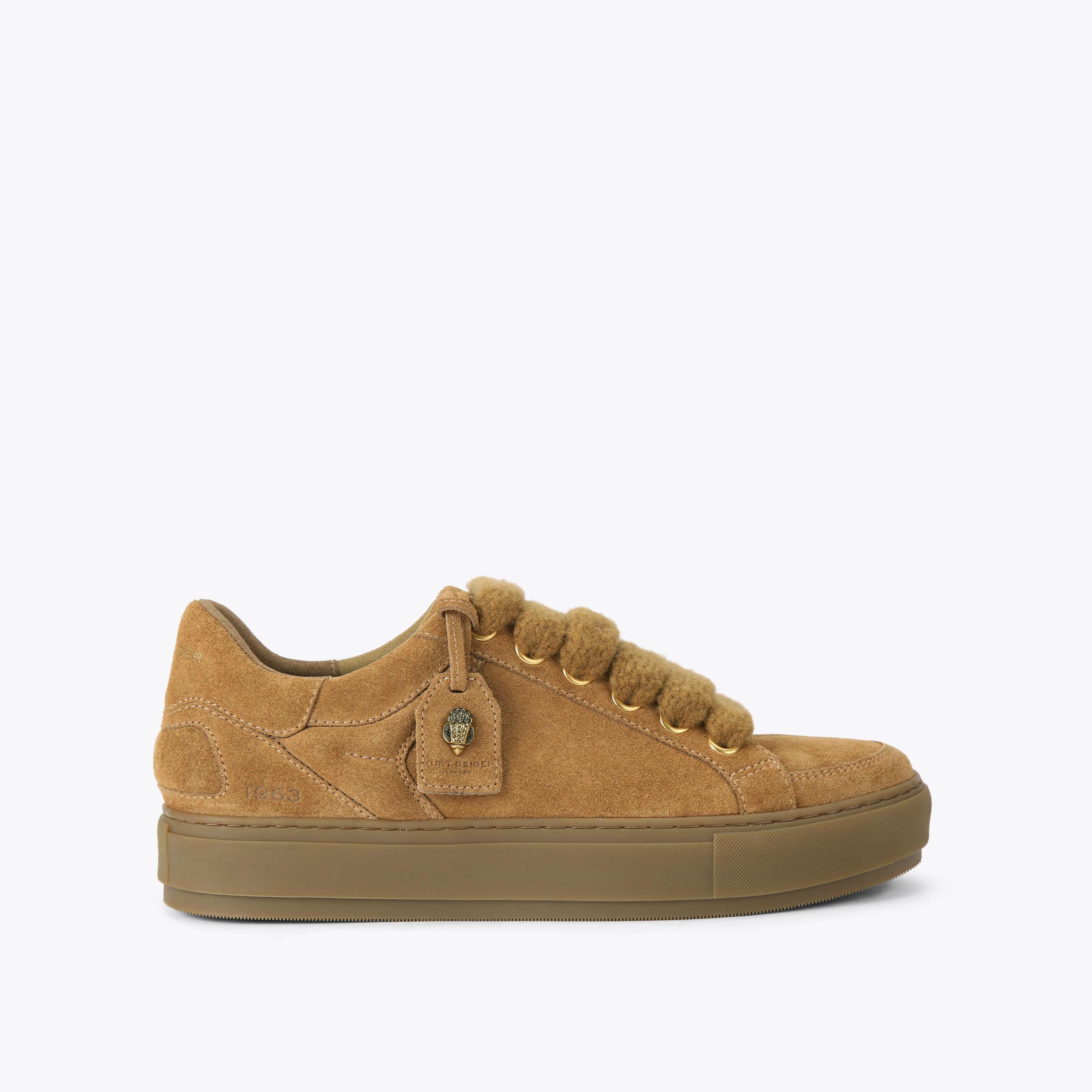 SOUTHBANK TAG SNEAKER Cinnamon Suede Leather Sneaker by KURT