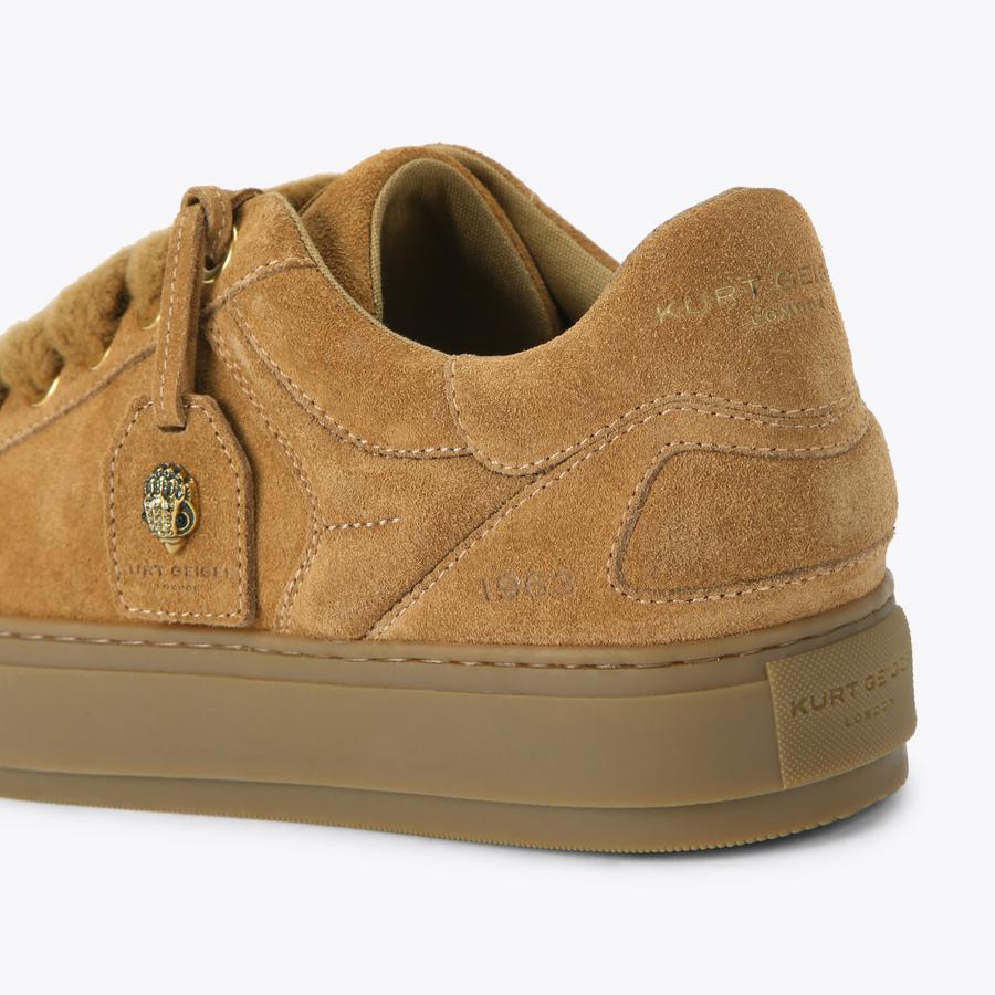 SOUTHBANK TAG SNEAKER Cinnamon Suede Leather Sneaker by KURT