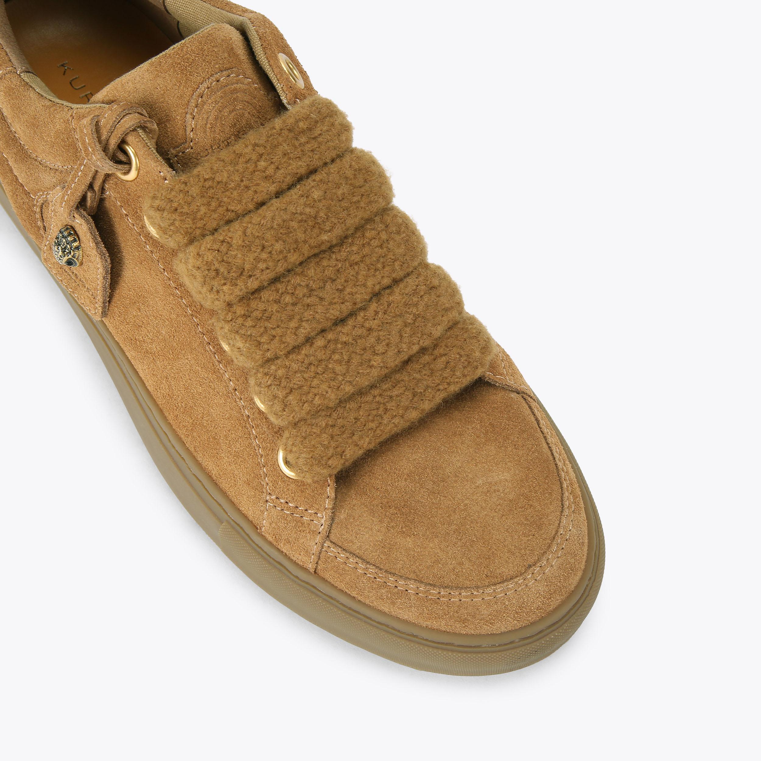 SOUTHBANK TAG SNEAKER Cinnamon Suede Leather Sneaker by KURT