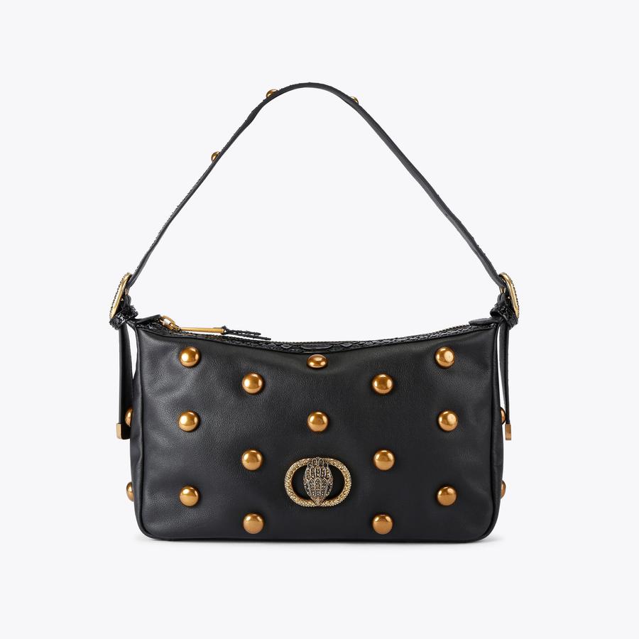Chelsea Studded Leather Shoulder Bag | Kurt Geiger