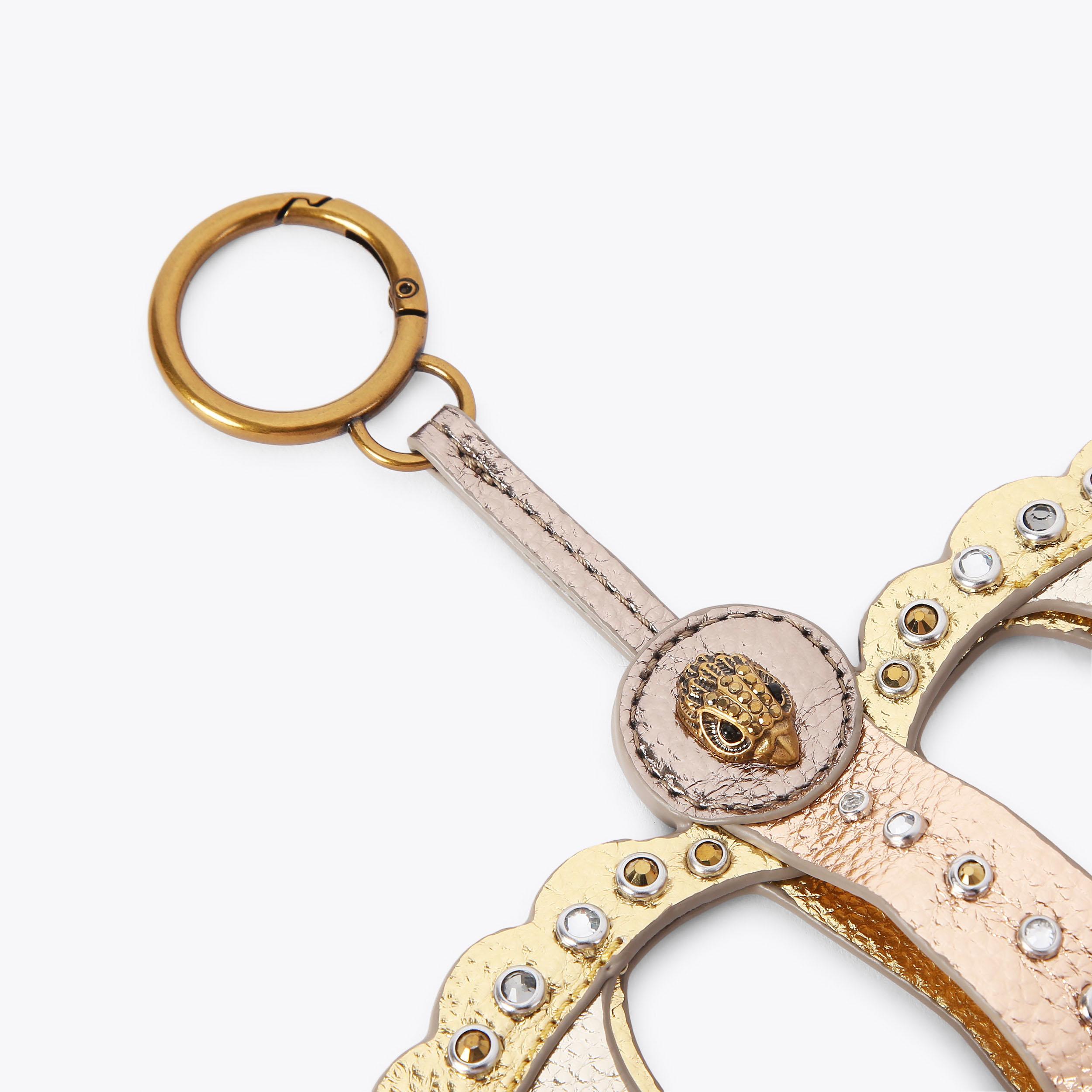 Crown Charm Metallic 3D Crown Charm | Kurt Geiger