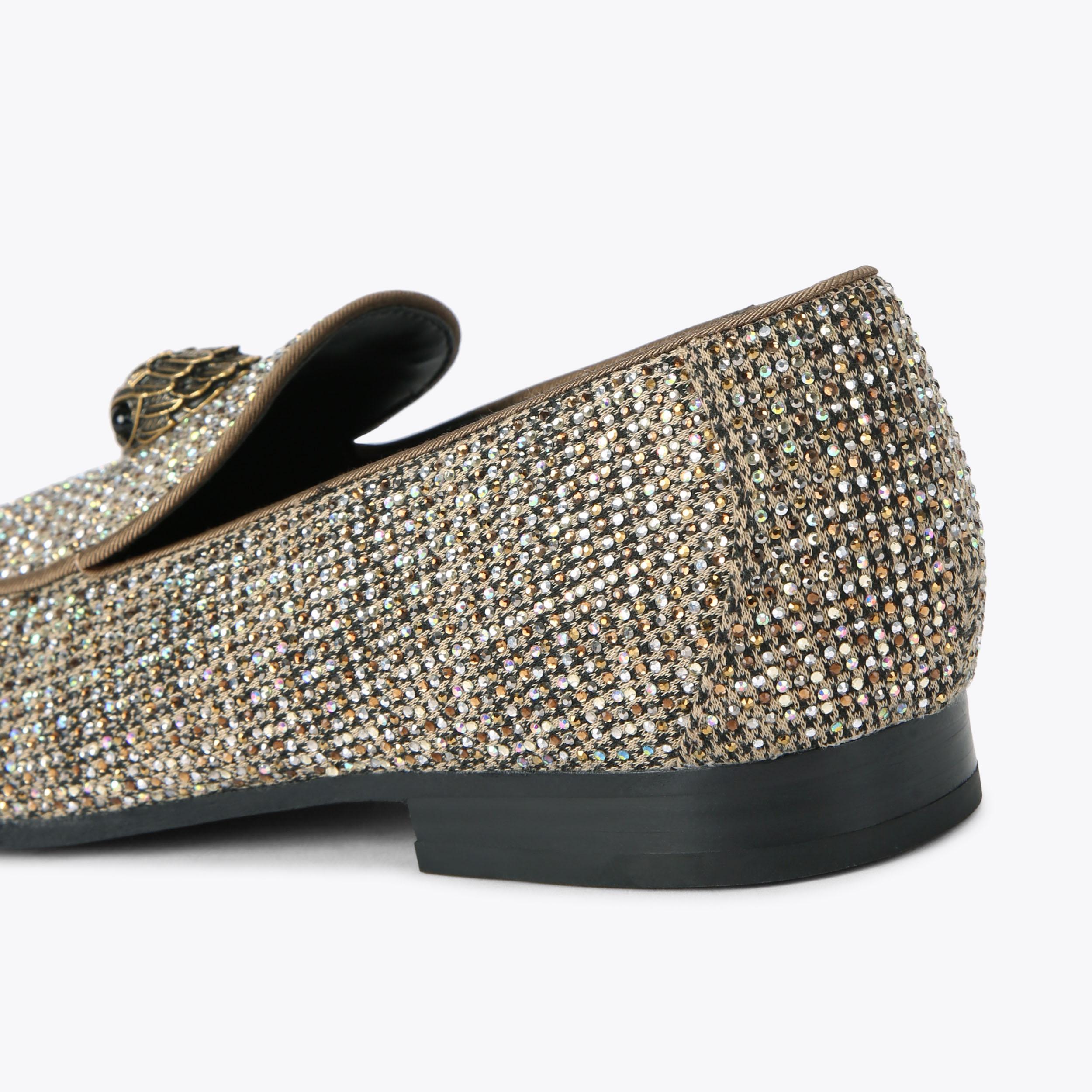 HUGH 2 LOAFER Crystal Slip On Loafer by KURT GEIGER LONDON