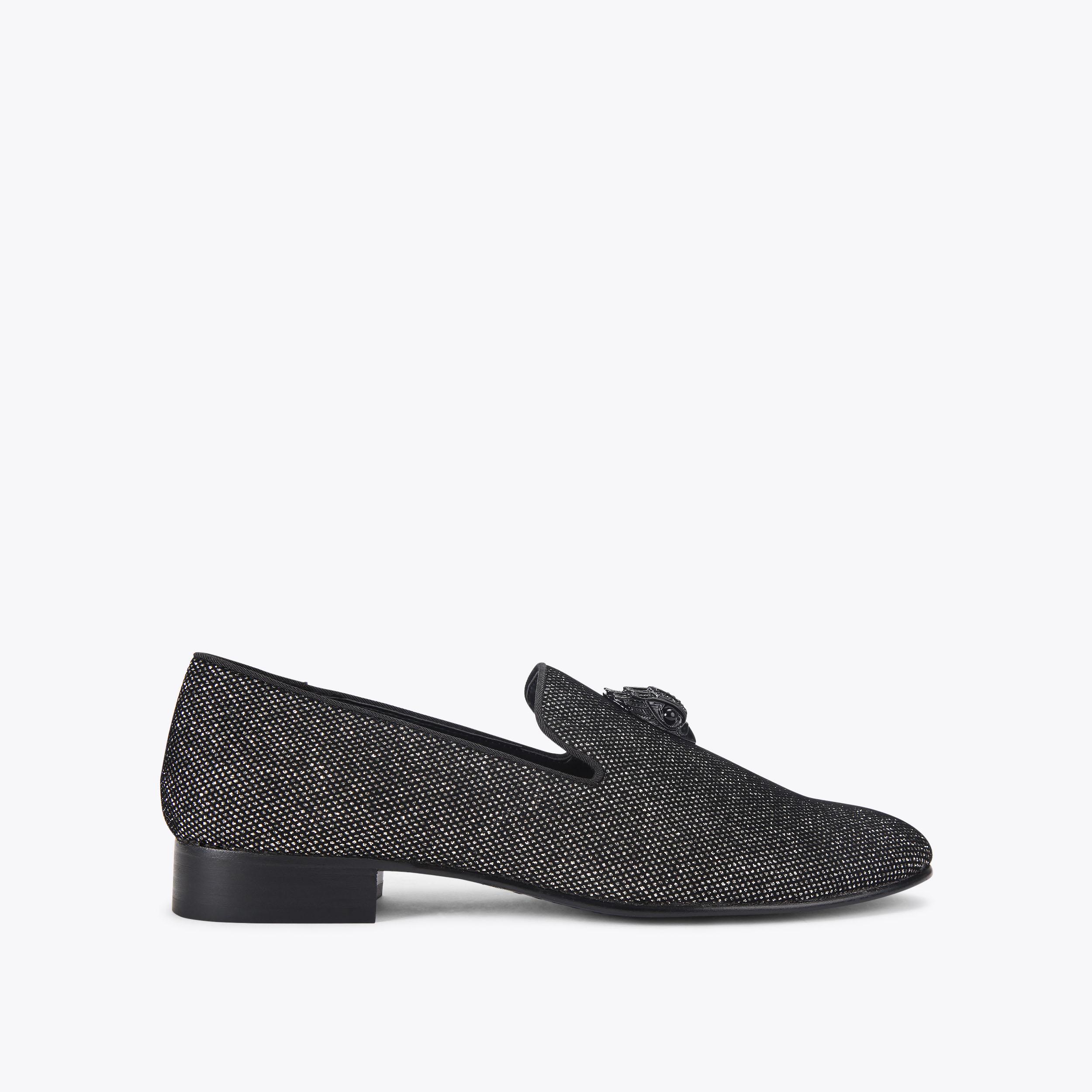 ACE STUD Black Eagle Slip On Loafer by KURT GEIGER LONDON