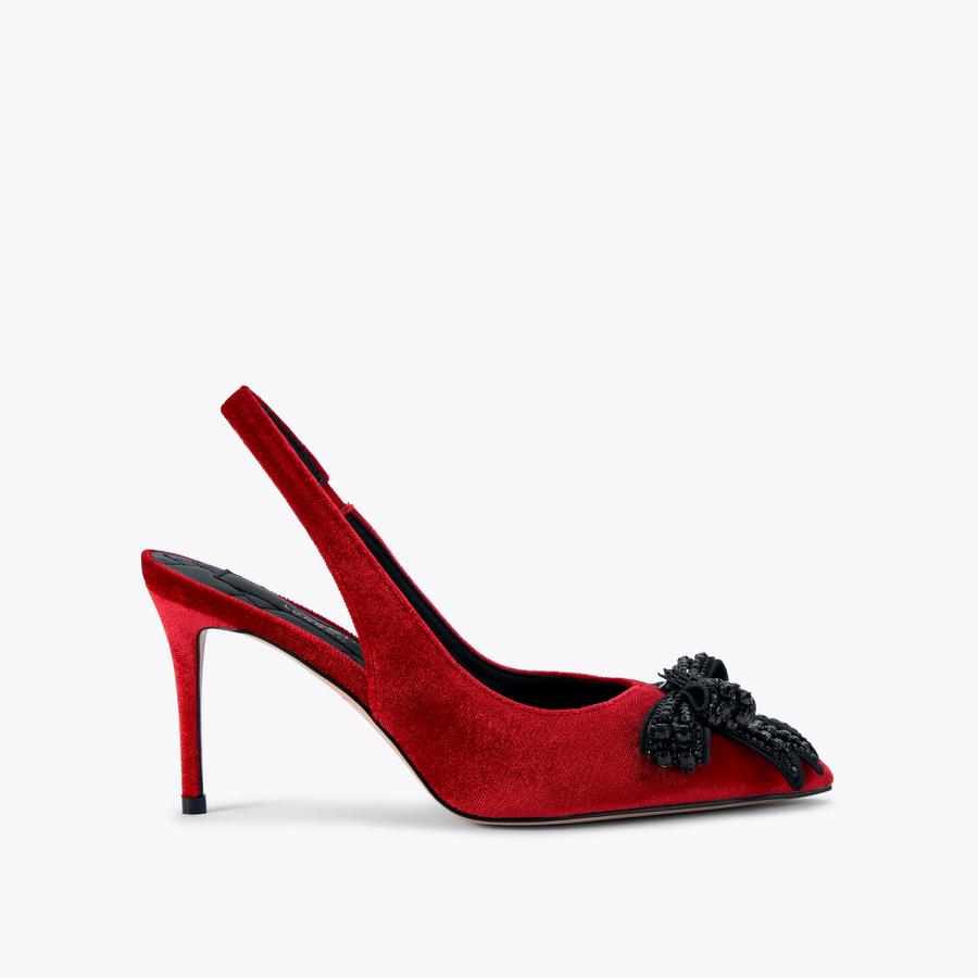 Belgravia Bow High Sling Back Heel