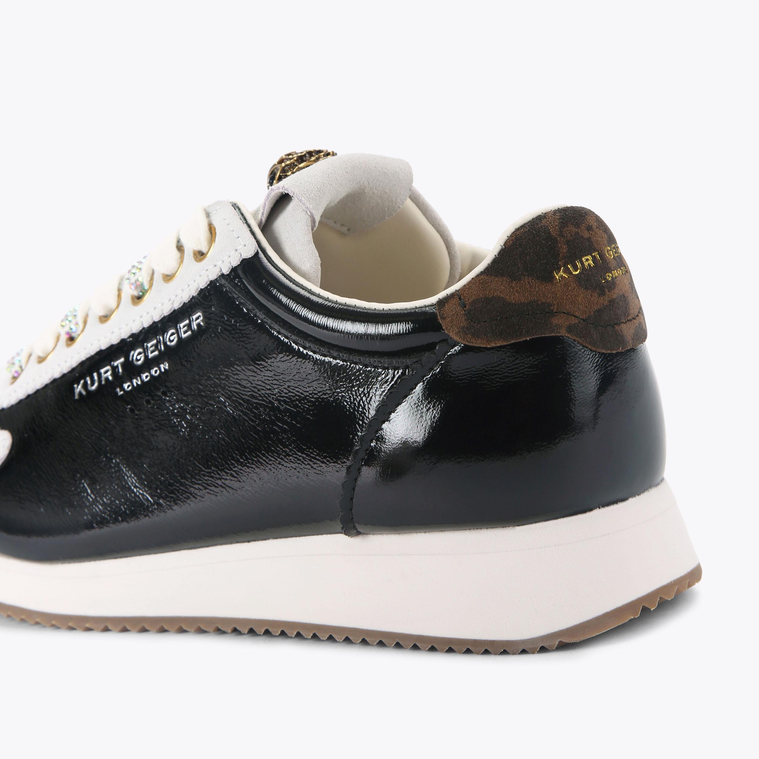 コーケントー ISLINGTON PUMP SNEAKER Black Pump Sneaker by KURT GEIGER LONDON