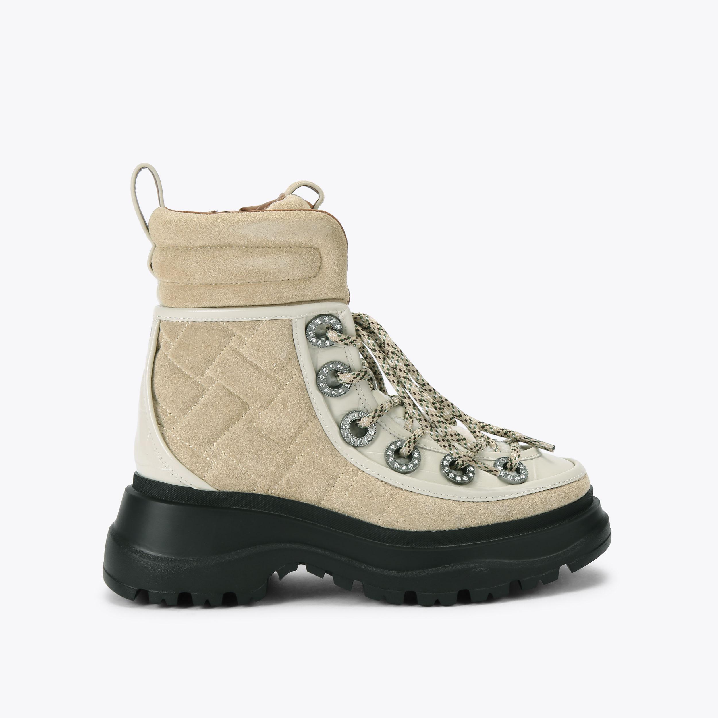KURT GEIGER BROUGE TAUPE LEATHER BOOTS SIZE 43 Kurt Geiger Brown Boots for Women for sale | eBay main image 4