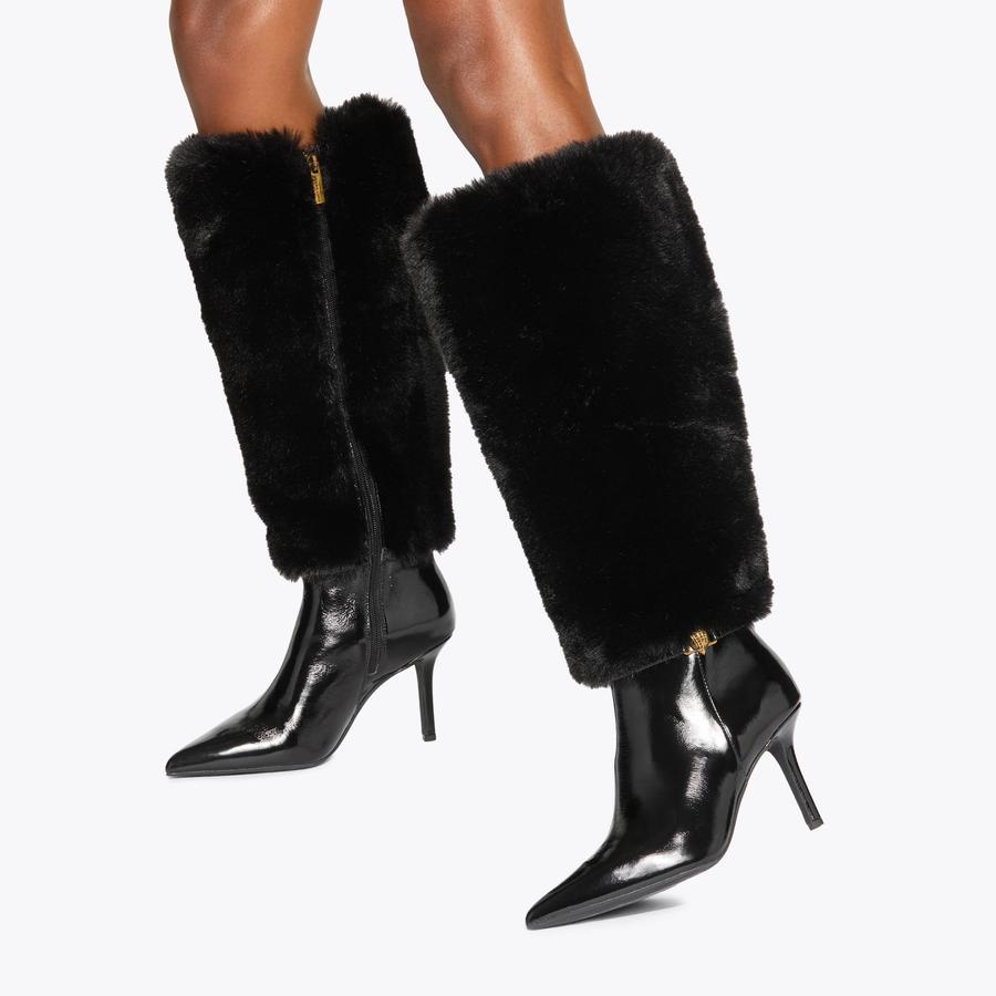 極美品✨L'Appartement 別注 BRENTA Cover Boots AZALEA WANG LATE NIGHTS OVER THE KNEE FLATFORM BOOT WITH 4