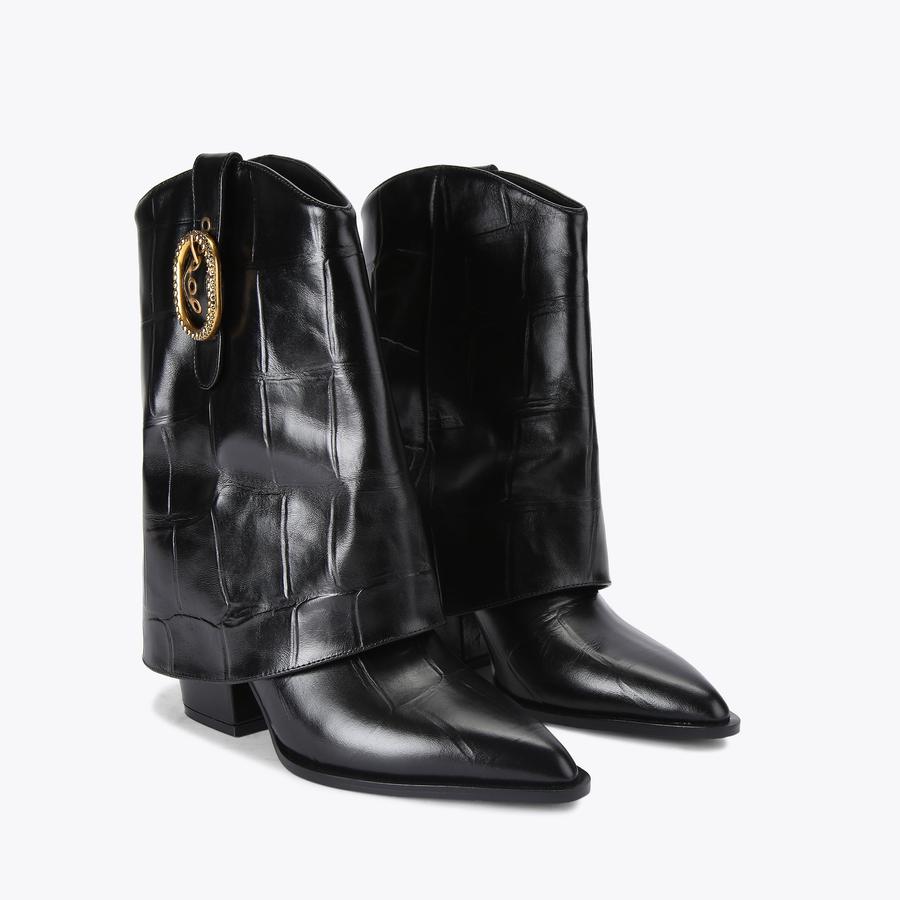 Fold Over Ankle Boot