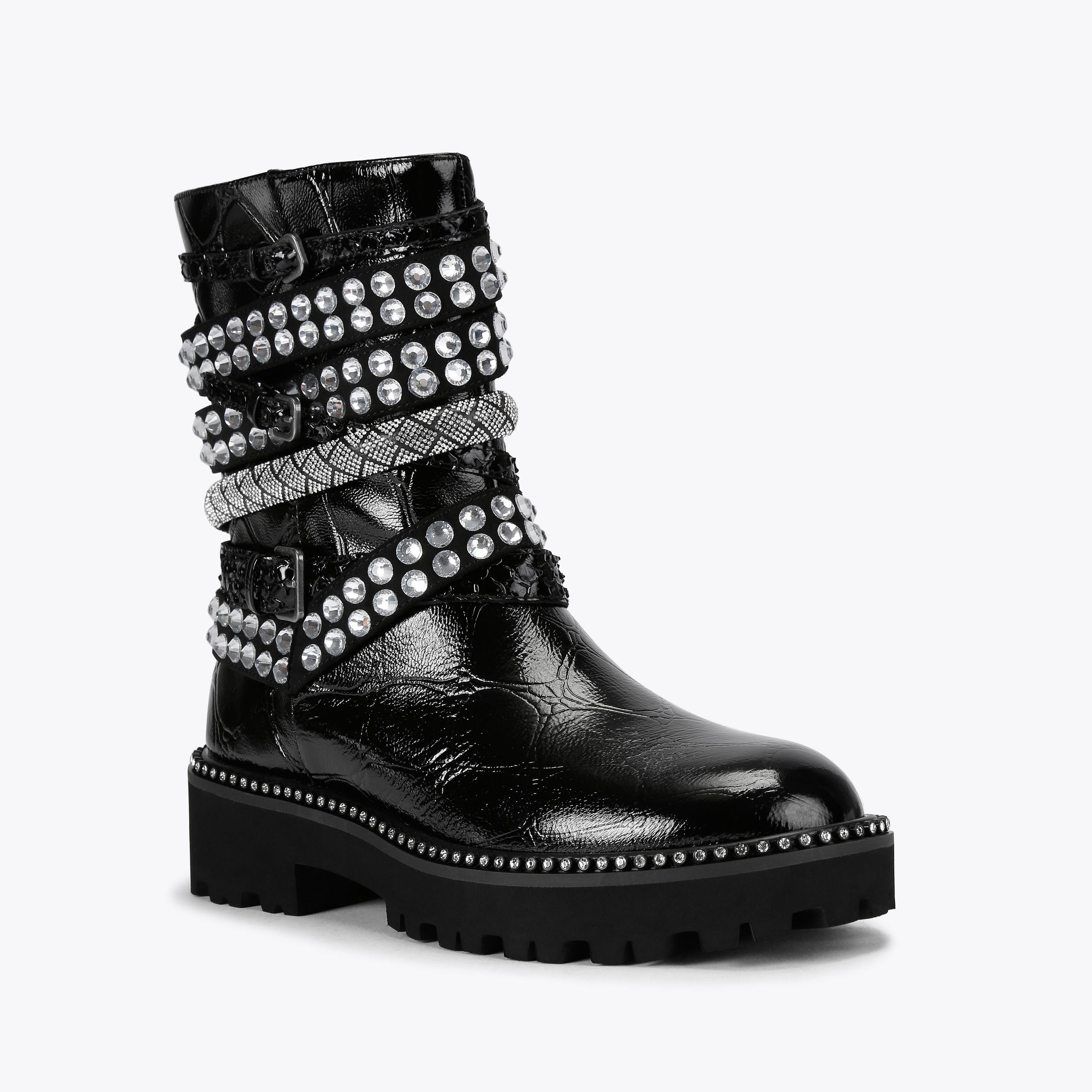 multi-strap-flat-boot-black-