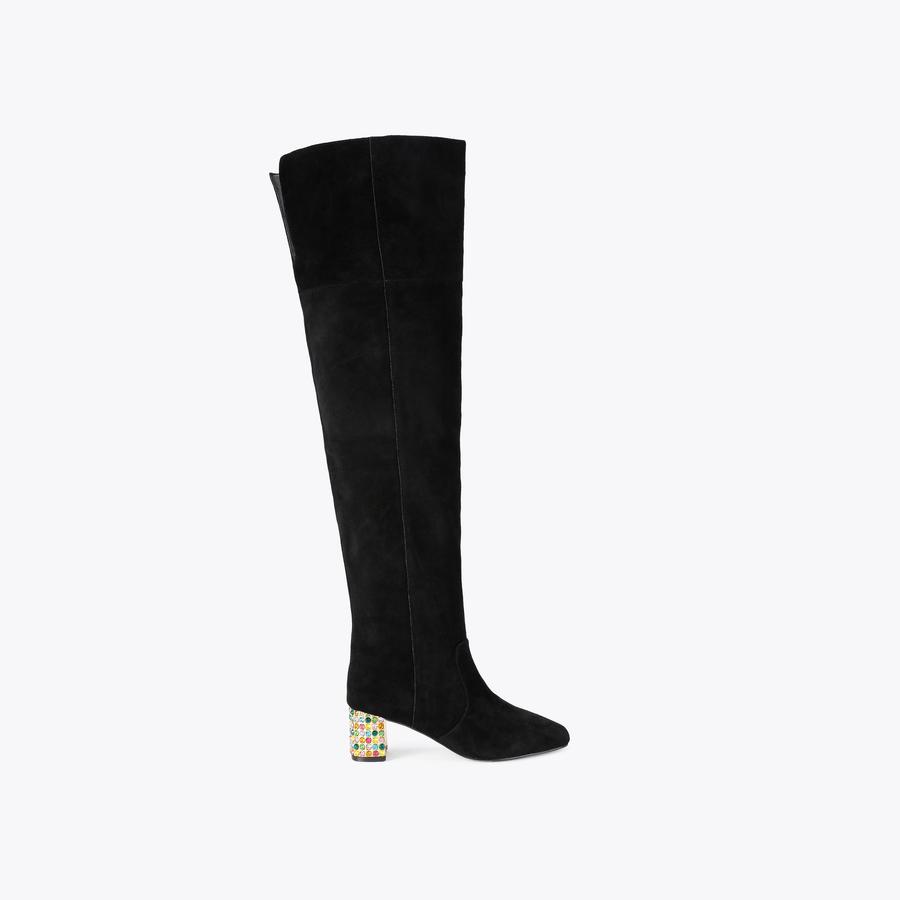 Chelsea Block Over The Knee Boot