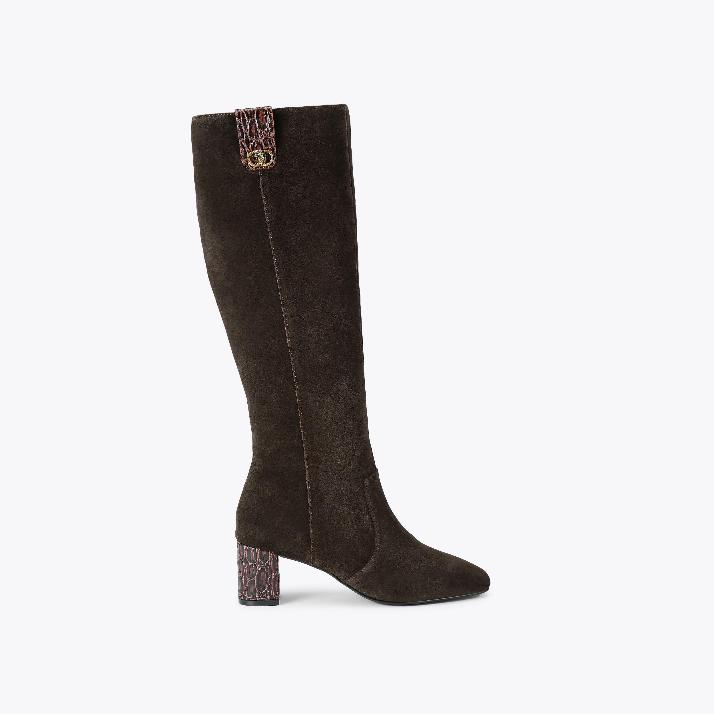 Kurt Geiger Brown Chelsea Boots with Elastic Panels Chelsea Boots Kemp Leather Brown | Kurt Geiger main image 3