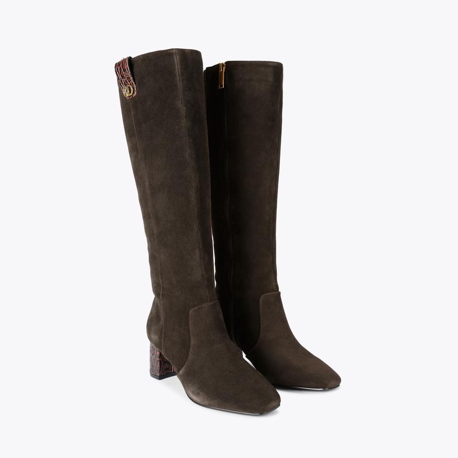Chelsea Trim Knee Boot