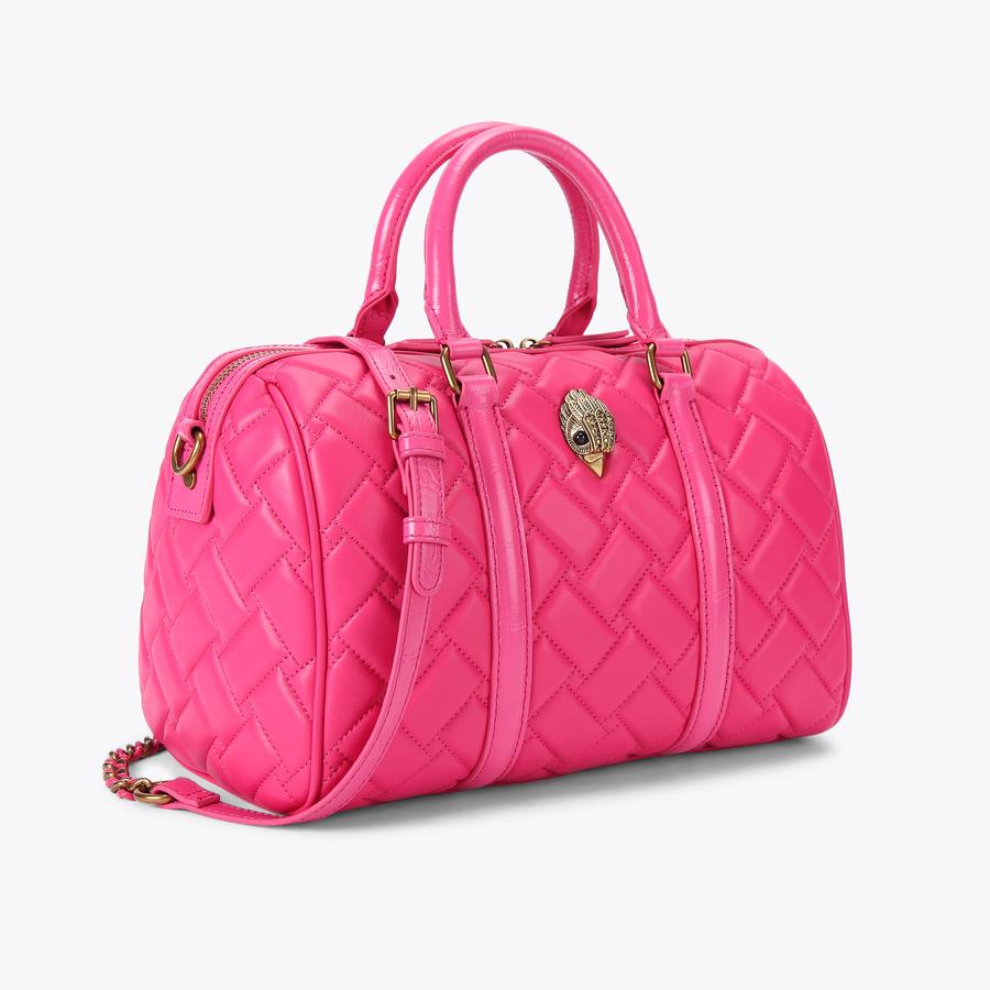 KENSINGTON BOSTON Pink Boston Leather Bag by KURT GEIGER LONDON
