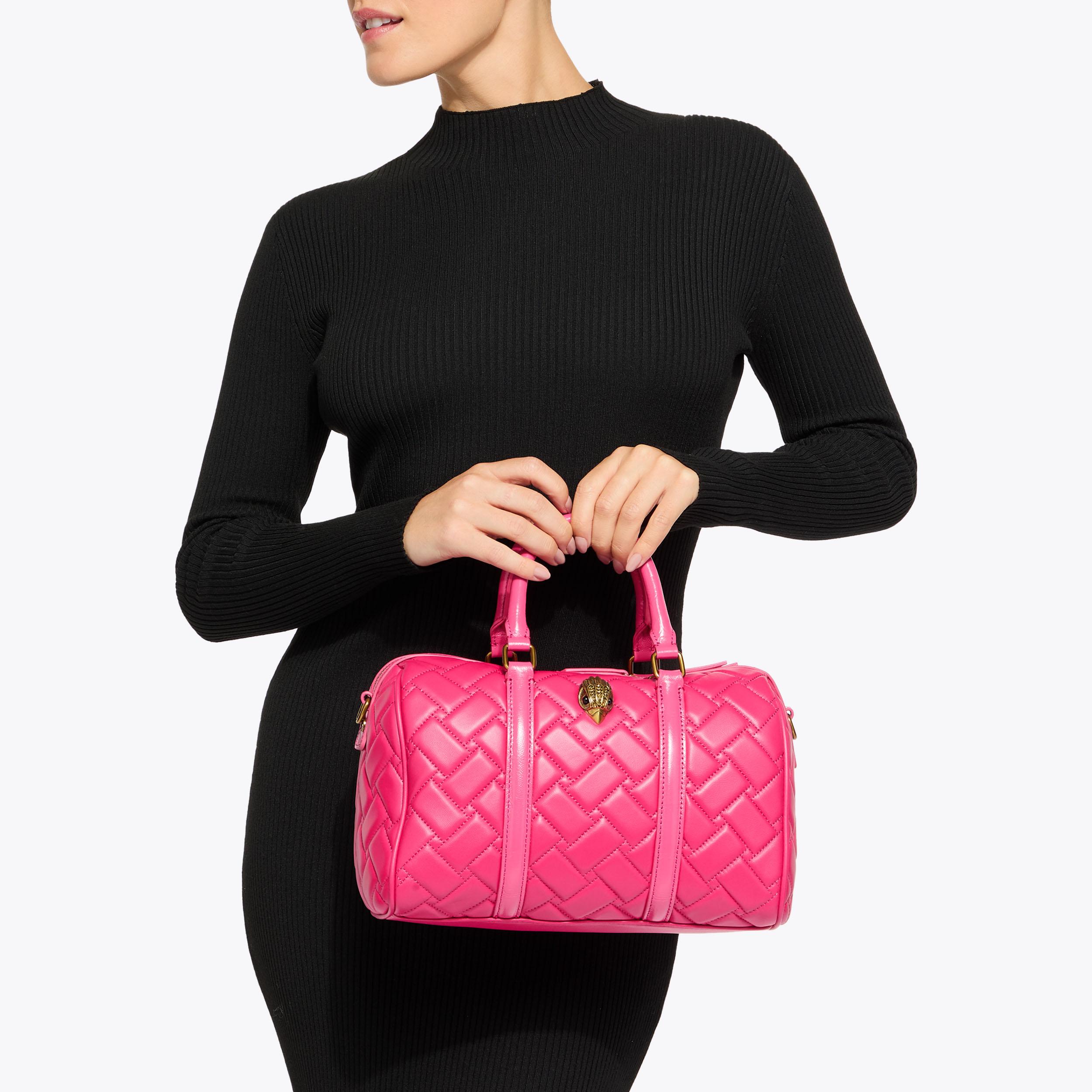 chiiiibag ボストン/PERINGER Boston KENSINGTON BOSTON Pink Boston Leather Bag by KURT GEIGER LONDON