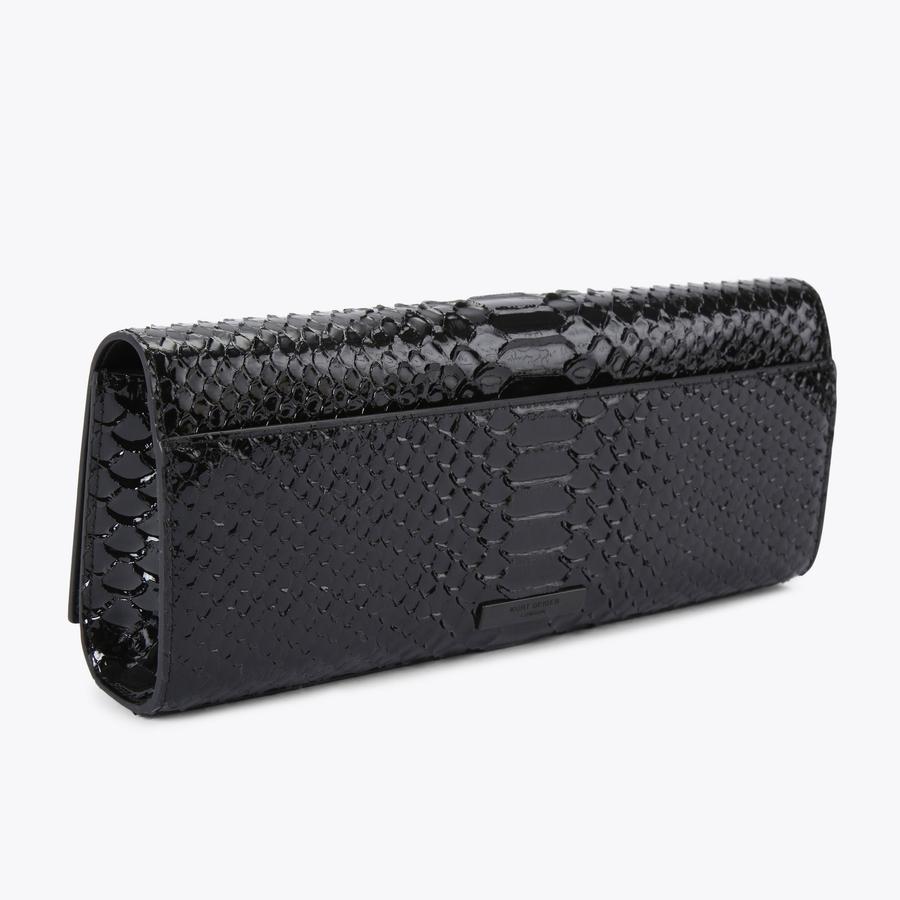 CHELSEA LONG CLUTCH DR Snake Embossed Clutch Purse by KURT GEIGER