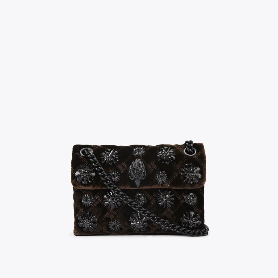 Mini Velvet Kensington Bag