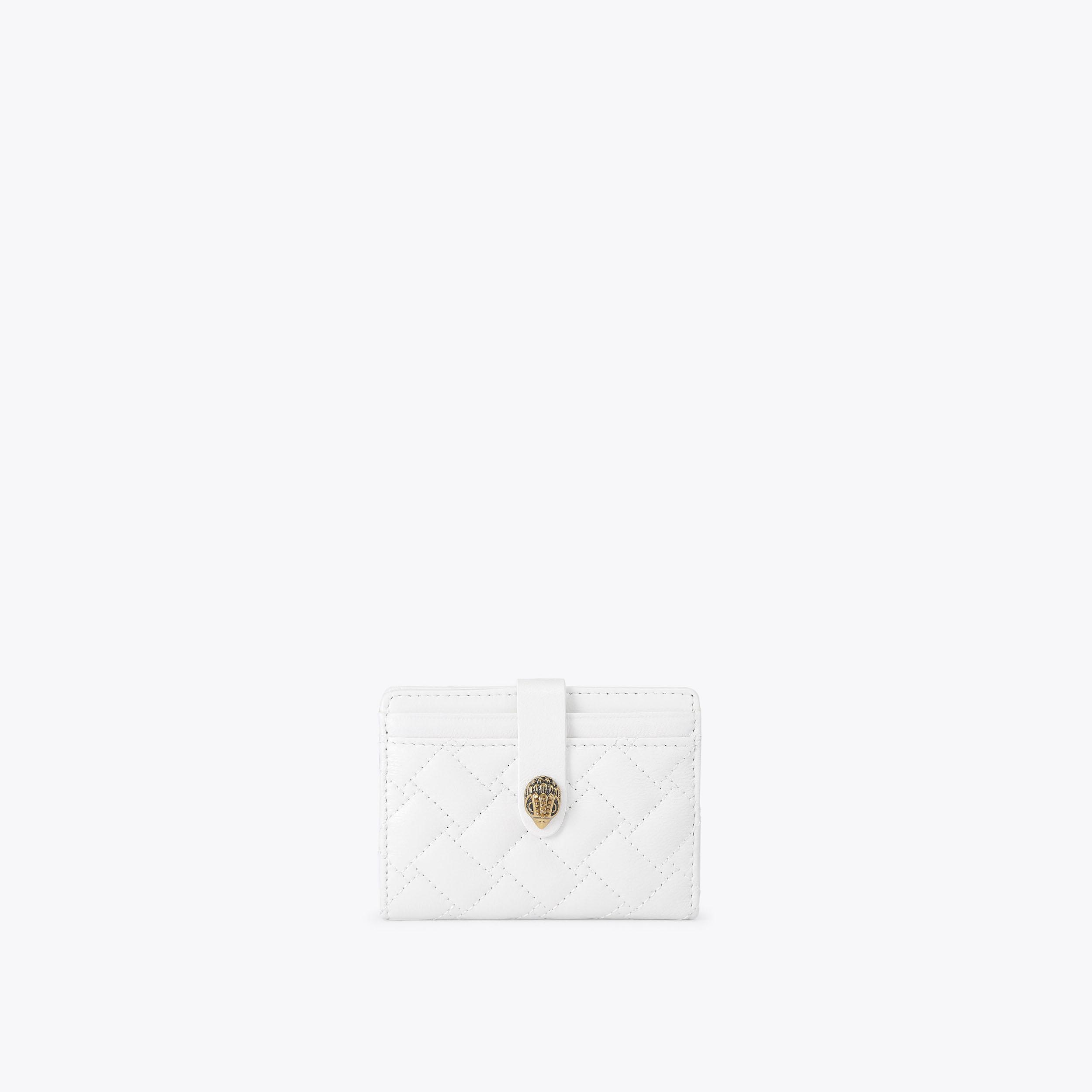 MULTI CARD KENSINGTON White Leather Purse by Kurt Geiger London