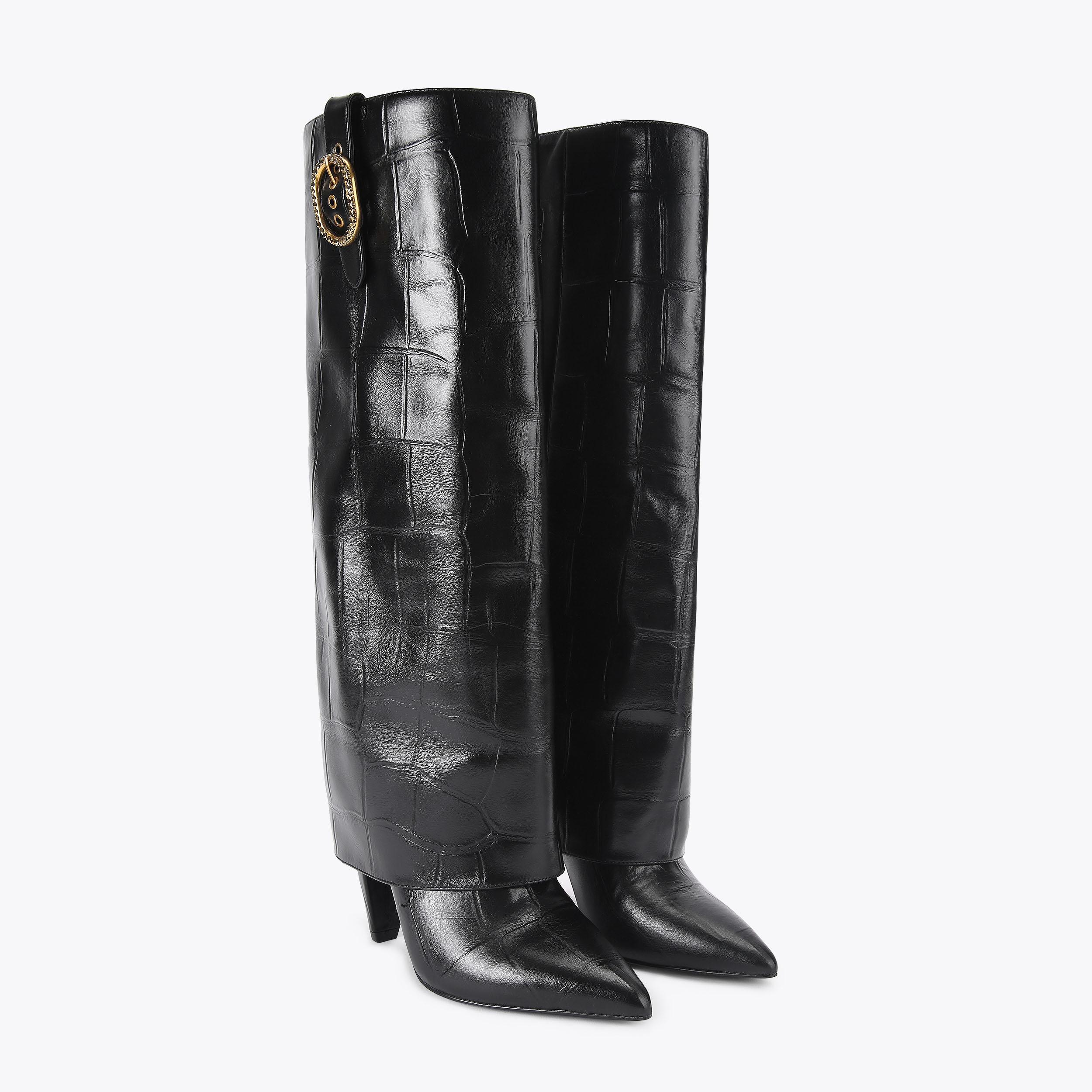 Fold Over Tall Boot