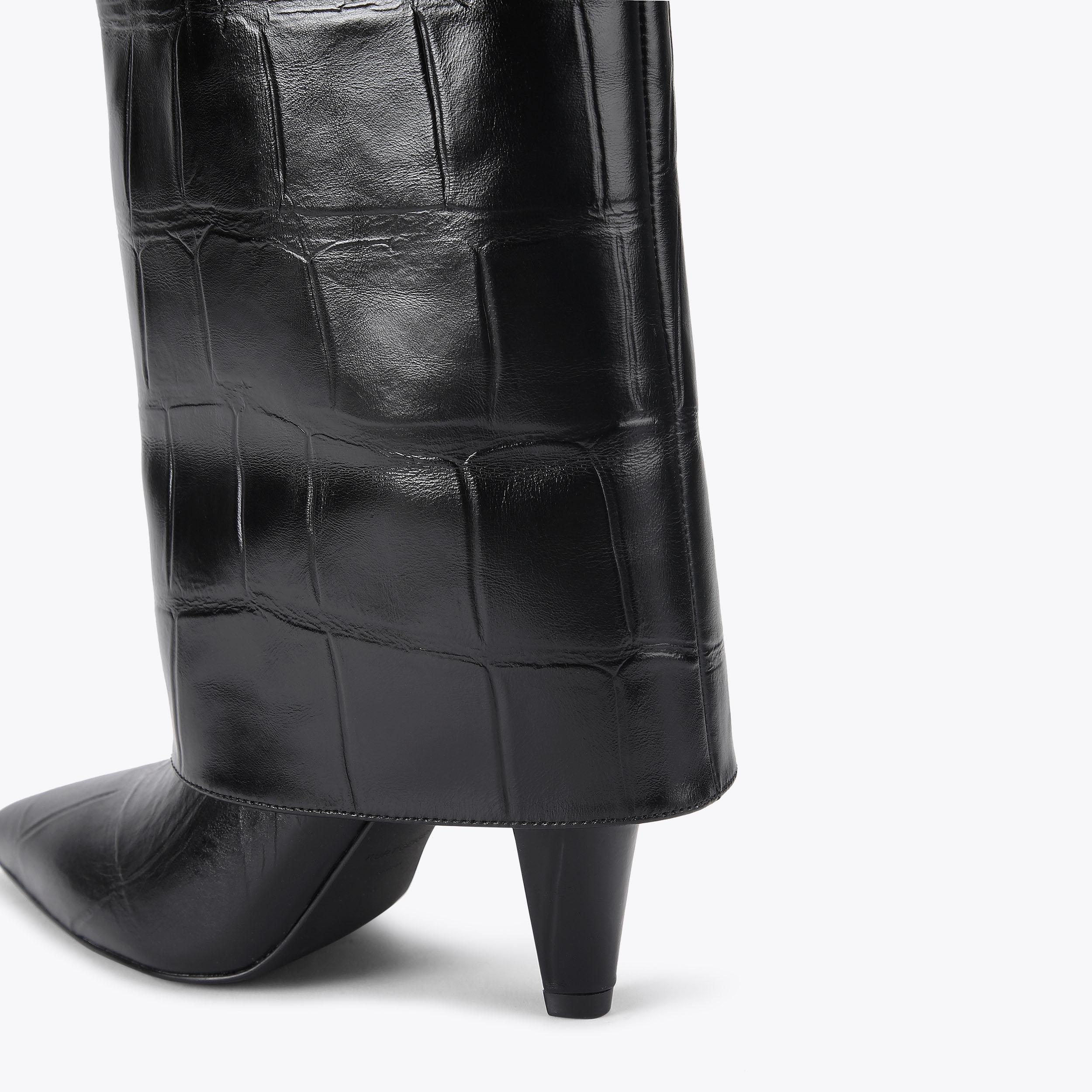 Fold Over Tall Boot