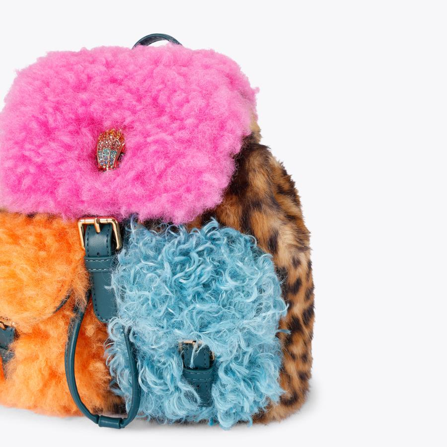 HOXTON SM BACKPACK Multiple Statement Textured Backpack by KURT