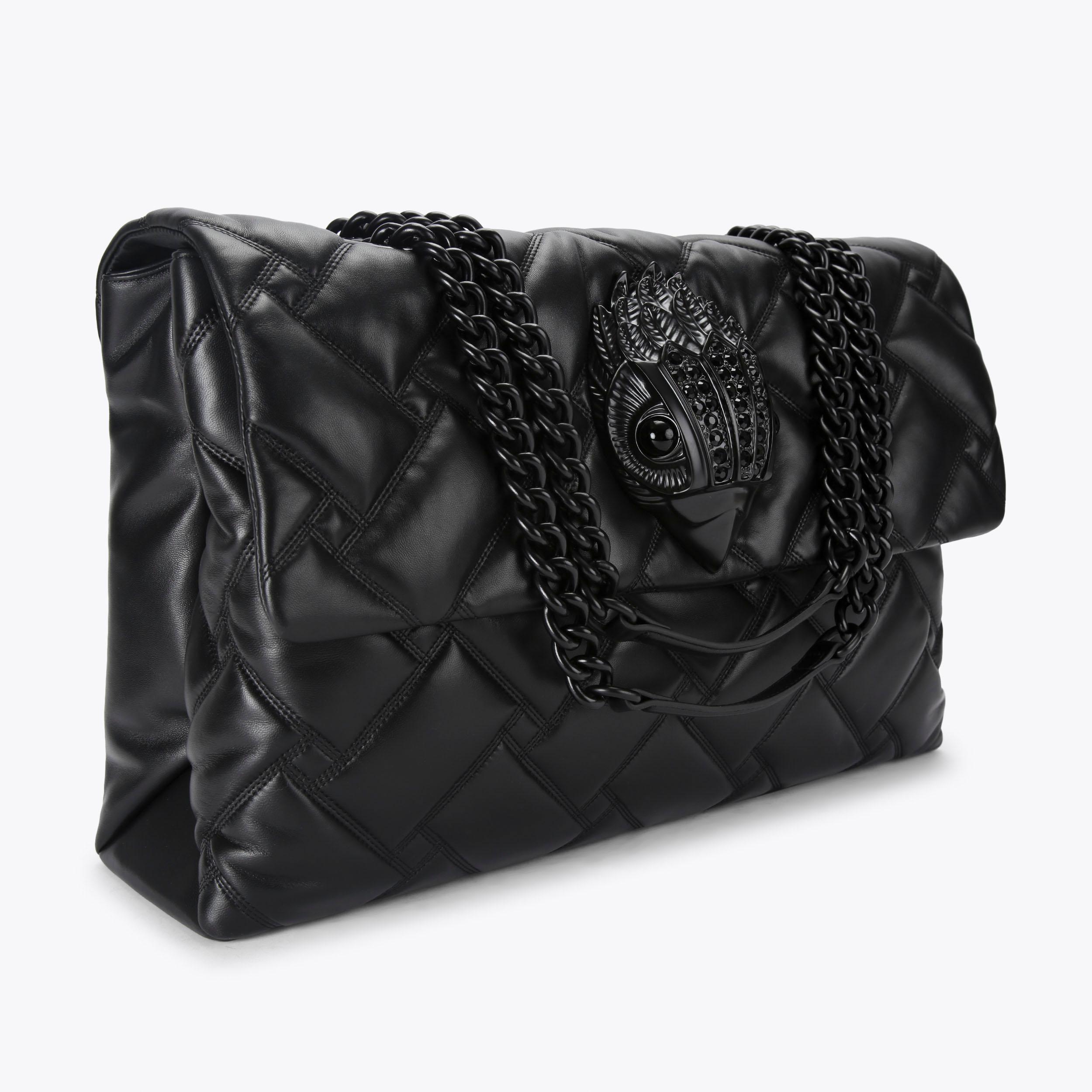 SKEG 9.0 FIN ORG GG BLK/CLR ロングFIN 新品激安 Macro Kensington Black Drench Shoulder Bag | Kurt Geiger