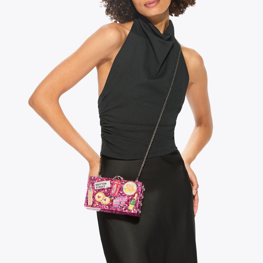 London Box Clutch Bag