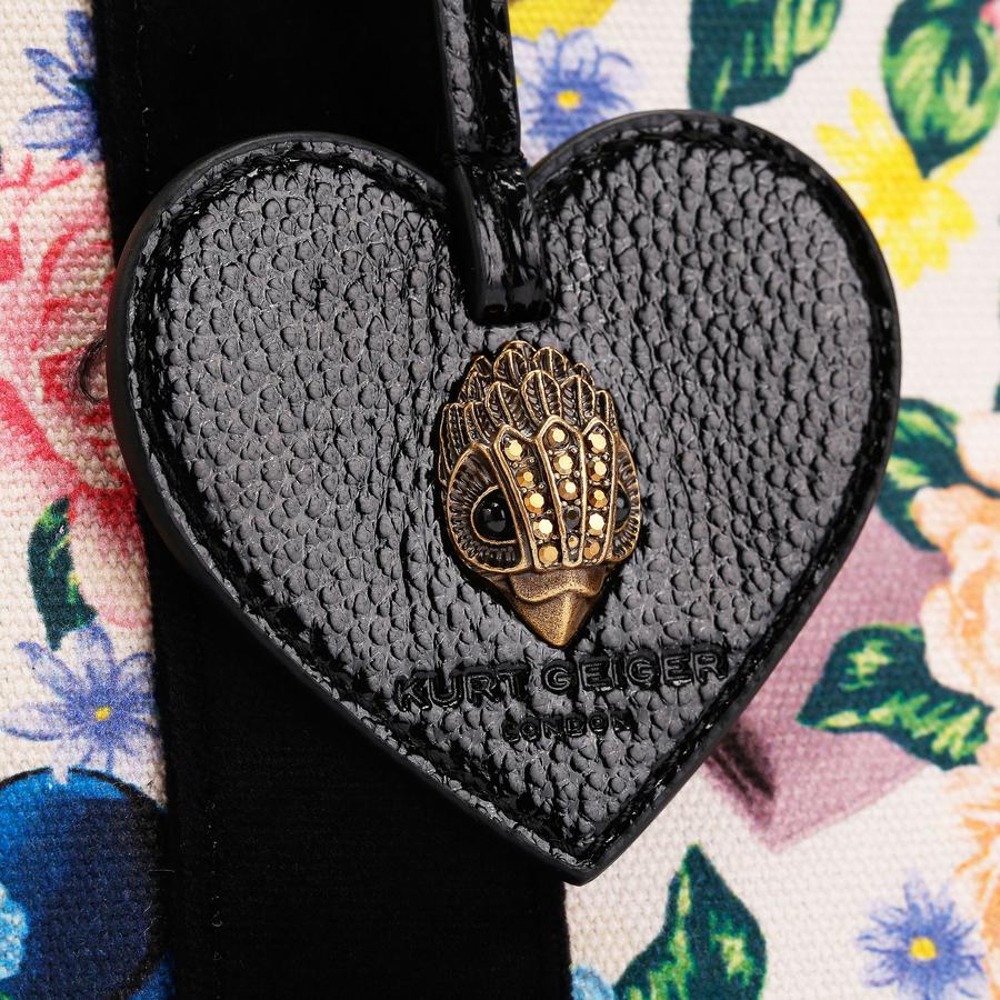 SOUTHBANK TOTE Floral Printed Canvas Tote Bag by KURT GEIGER LONDON