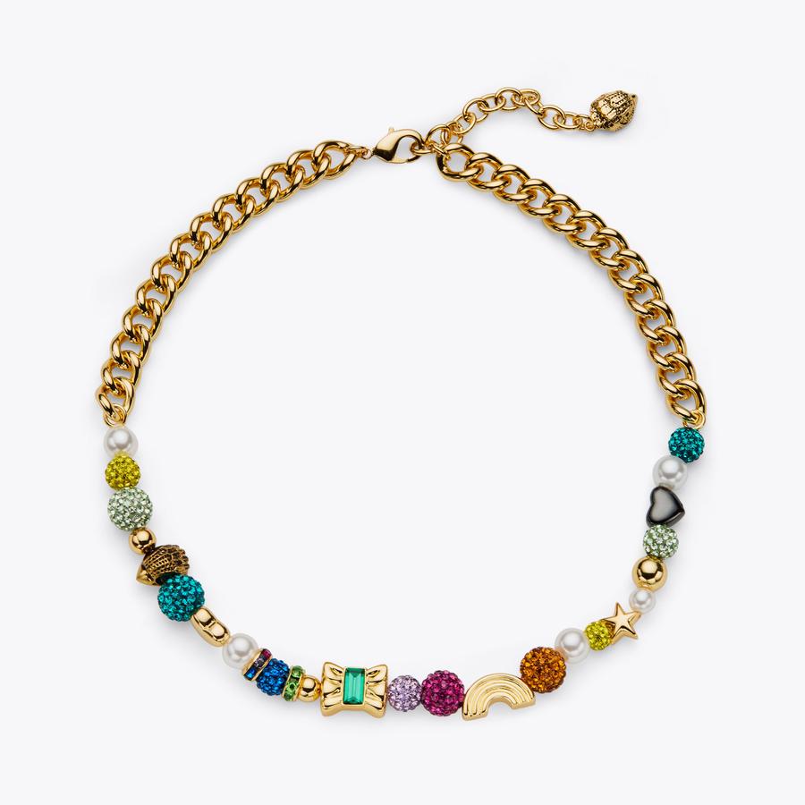 Pave Charm Necklace