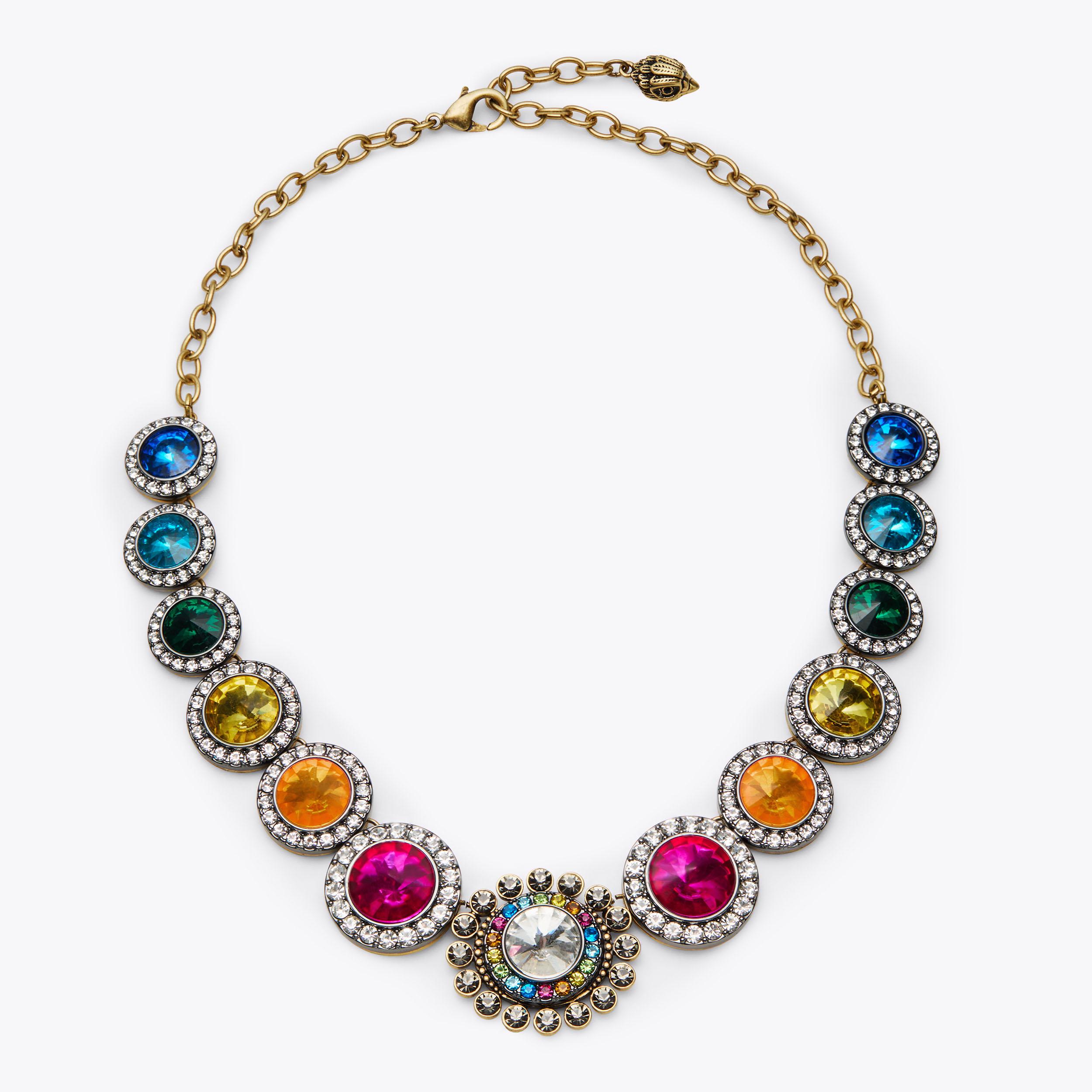 OCTAVIA NECKLACE Crystal Necklace by KURT GEIGER LONDON
