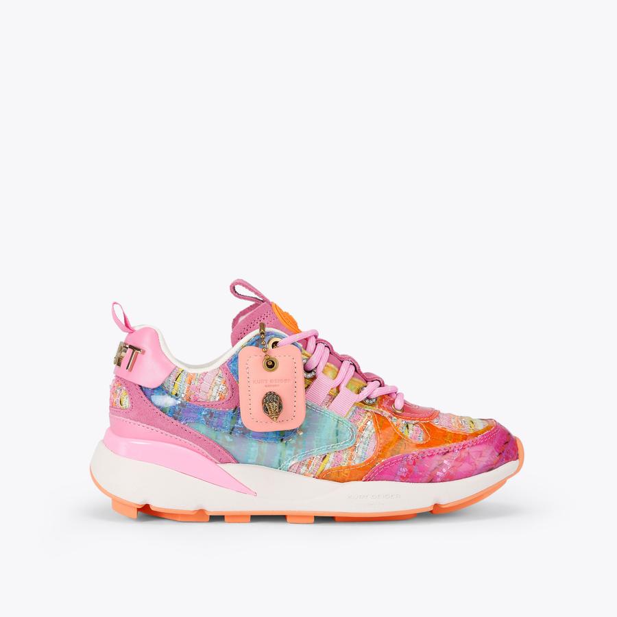 KURT RUNNER Rainbow Tweed Runner Sneaker by Kurt Geiger London