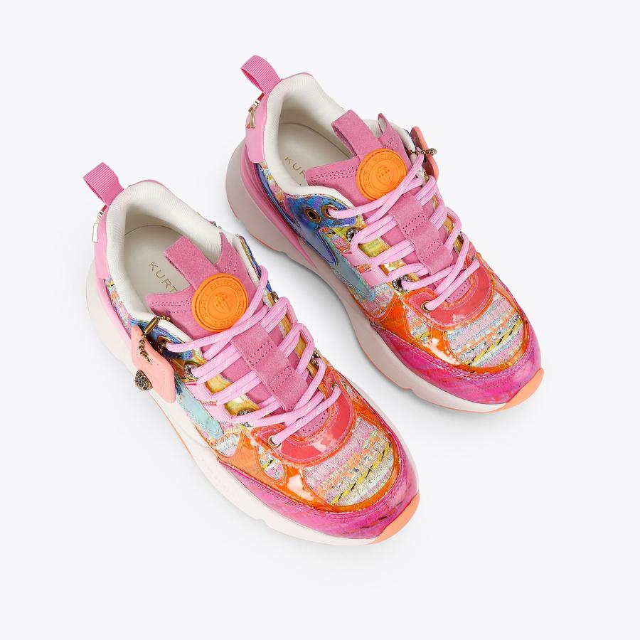 KURT RUNNER Rainbow Tweed Runner Sneaker by Kurt Geiger London