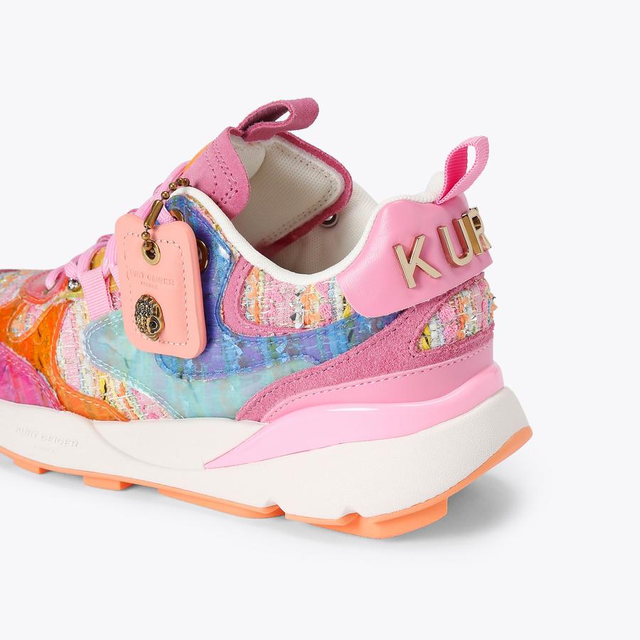 KURT RUNNER Rainbow Tweed Runner Sneaker by Kurt Geiger London