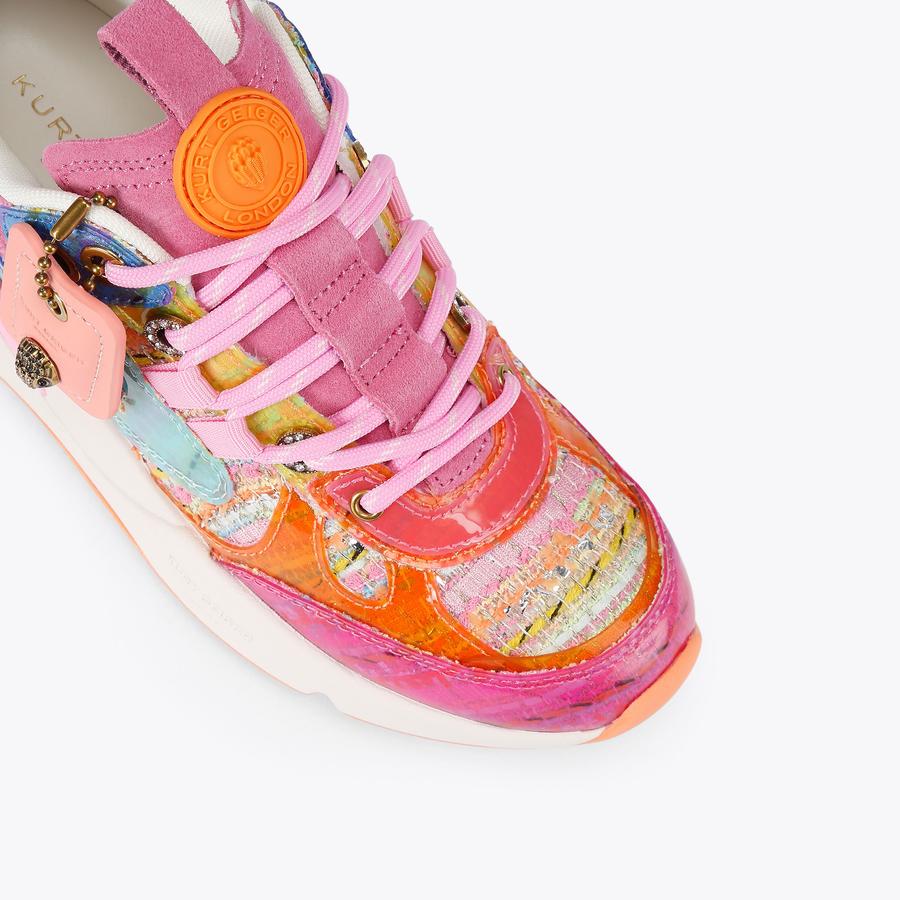 KURT RUNNER Rainbow Tweed Runner Sneaker by Kurt Geiger London
