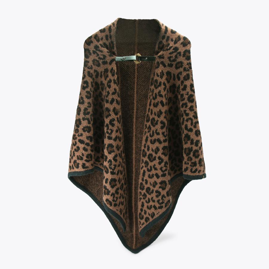 Jacquard Ruana