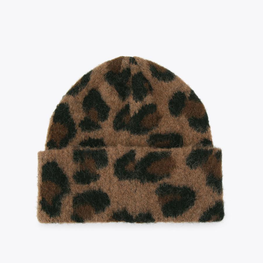 Leopard Beanie