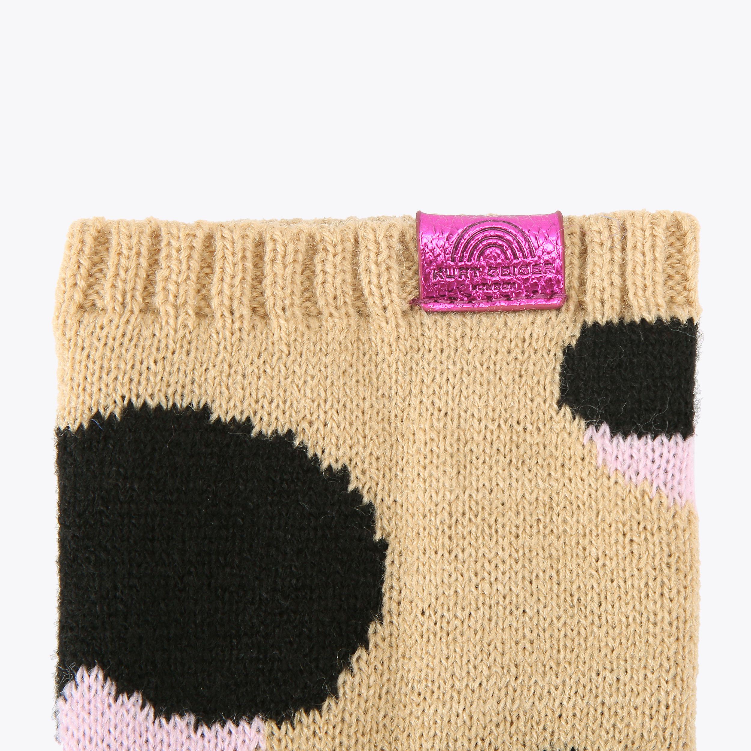SOUTHBANK ARMWARMER Leopard Armwarmer by KURT GEIGER LONDON