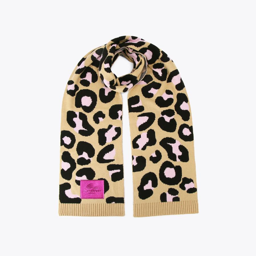 SM SOUTHBANK SCARF Leopard Print Scarf by KURT GEIGER LONDON