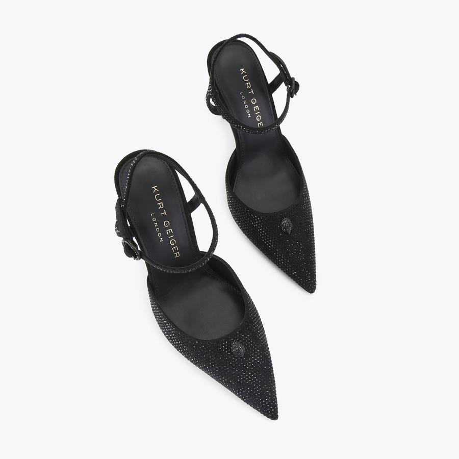 Talons Hauts Vernis Noir Kurt Geiger - Pointure 39 - Pour Un Look Élégant & Professionnel
