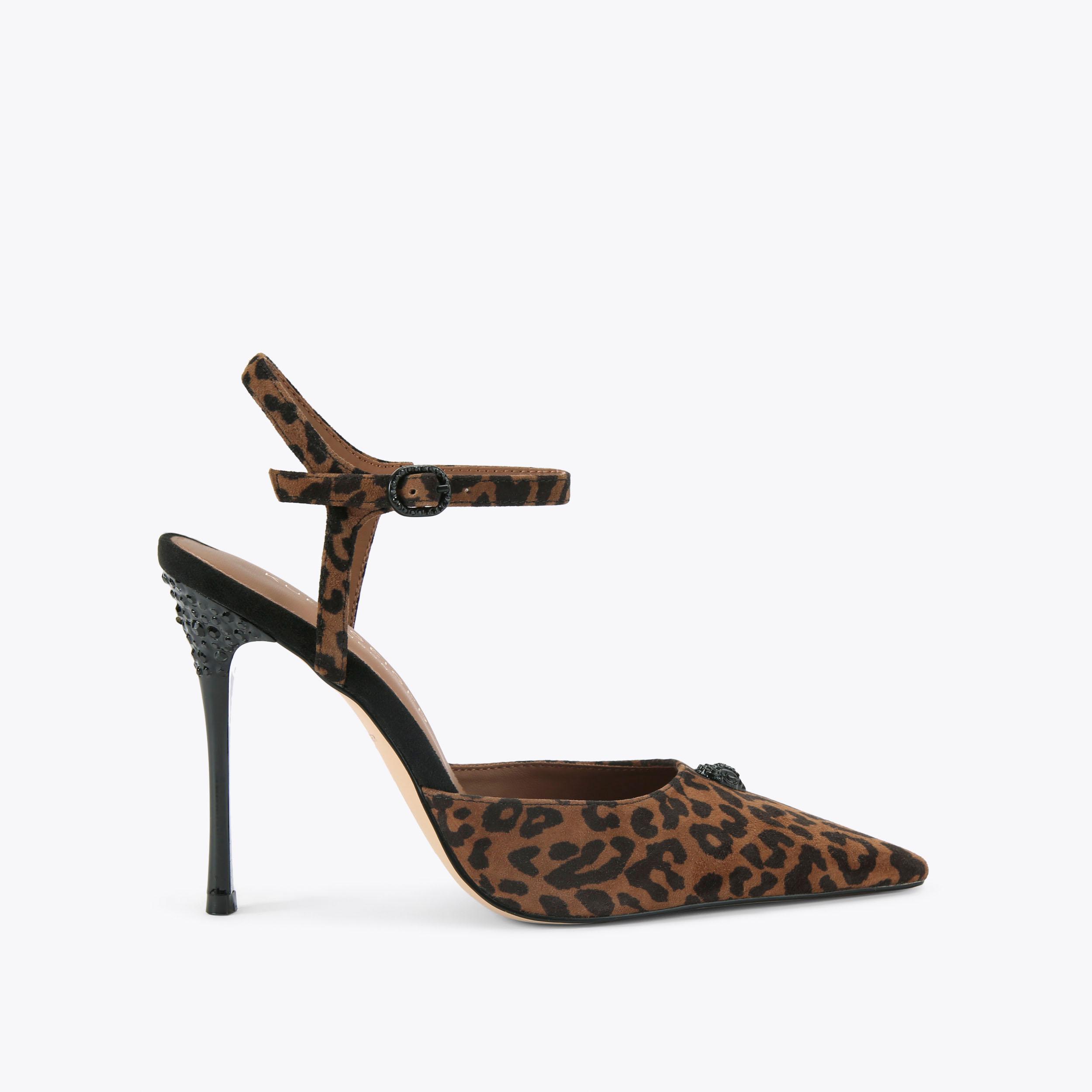 LondonPostページ BELGRAVIA VINYL HIGH Leopard Print Vinyl High Heel by KURT