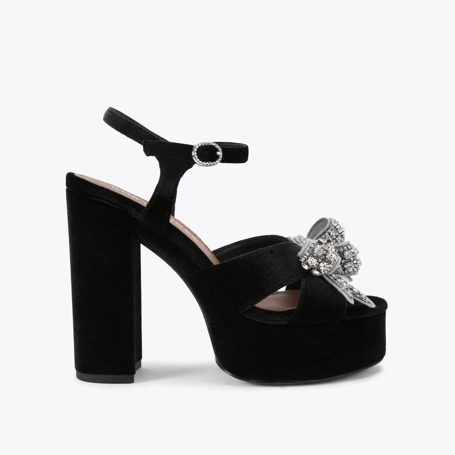 Bow Platform Sandal