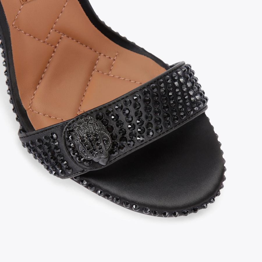 Kensington Langley High Black Heels | Kurt Geiger