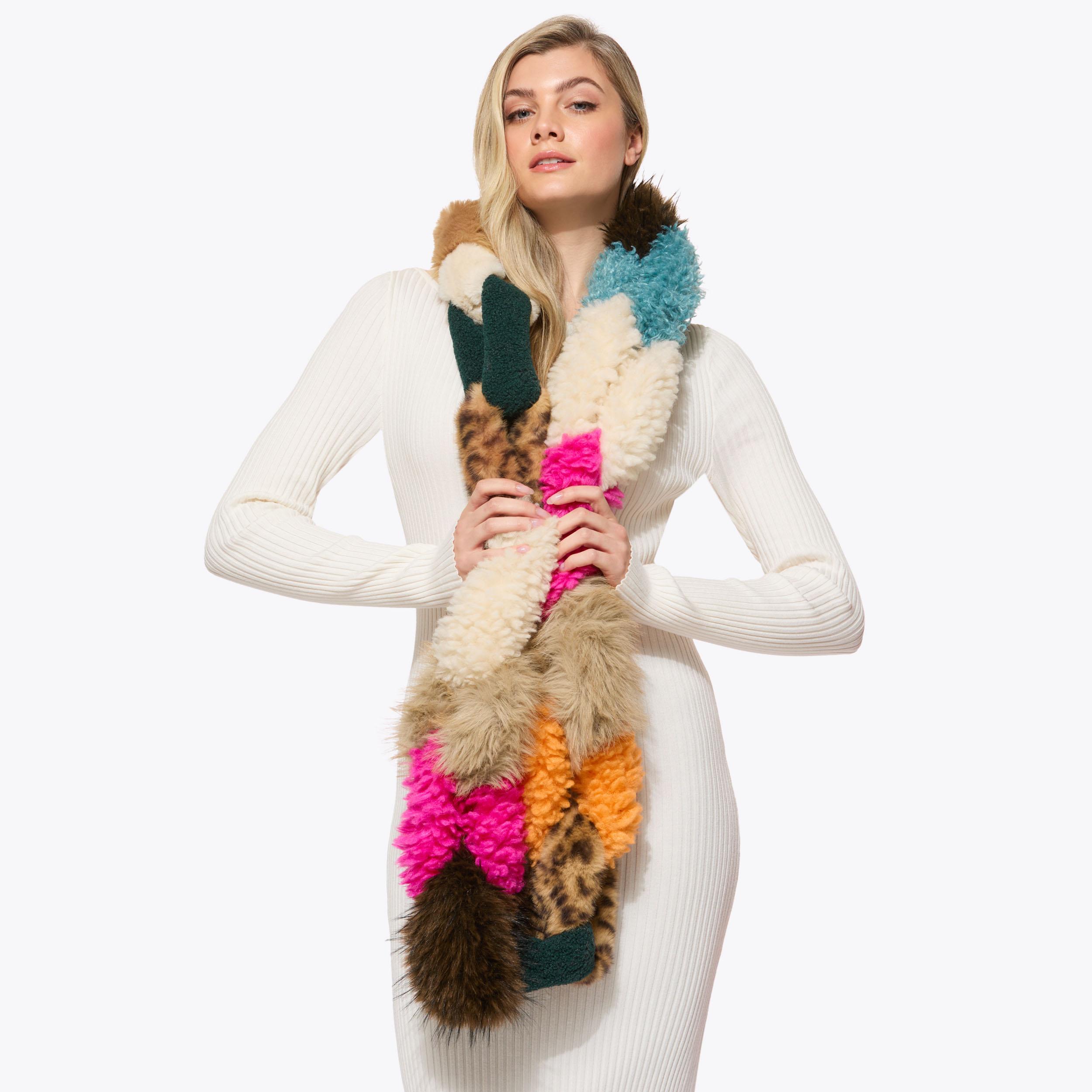 CHAIN SCARF Soft Chain Link Scarf by KURT GEIGER LONDON