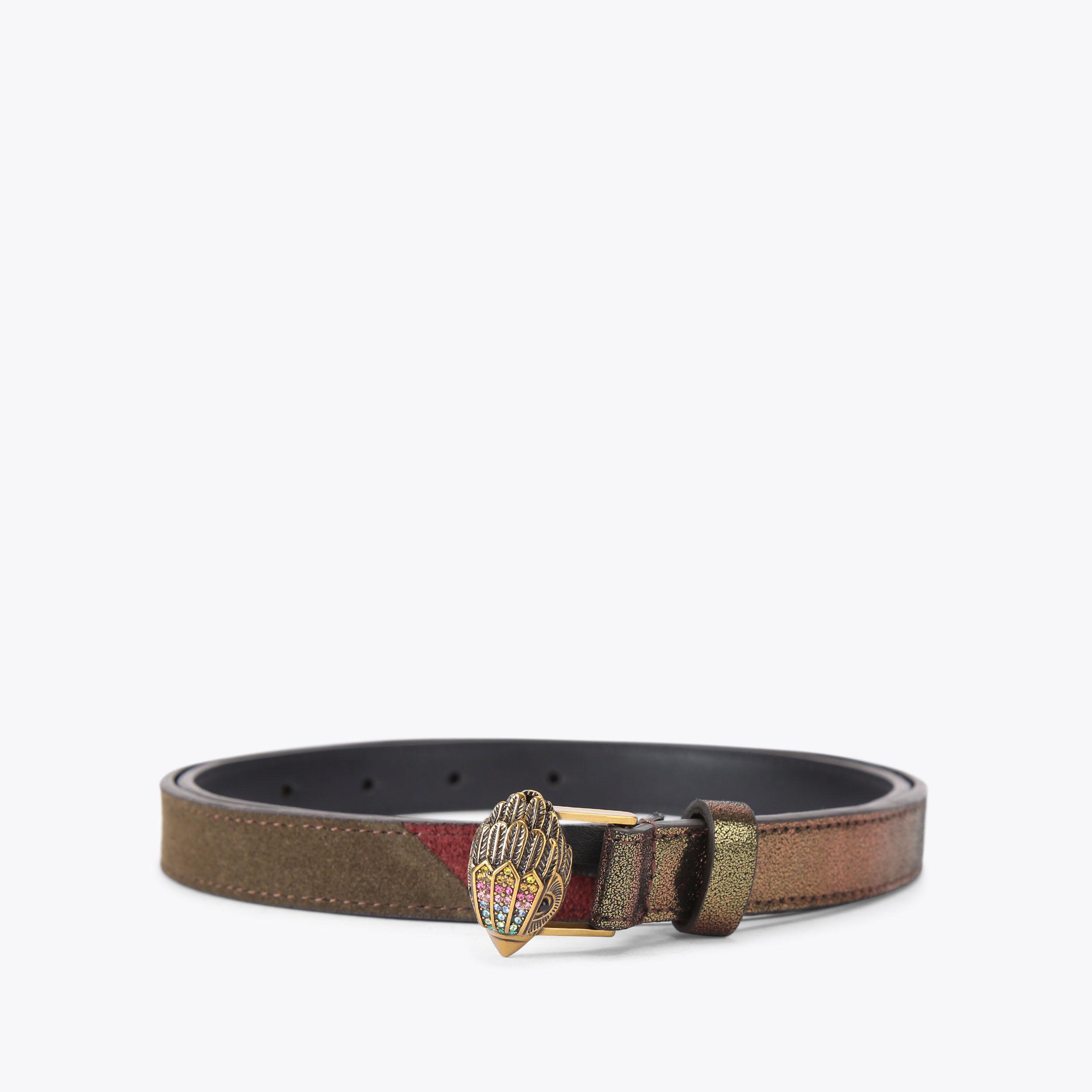 Eagle Belt Brown Suede | Women